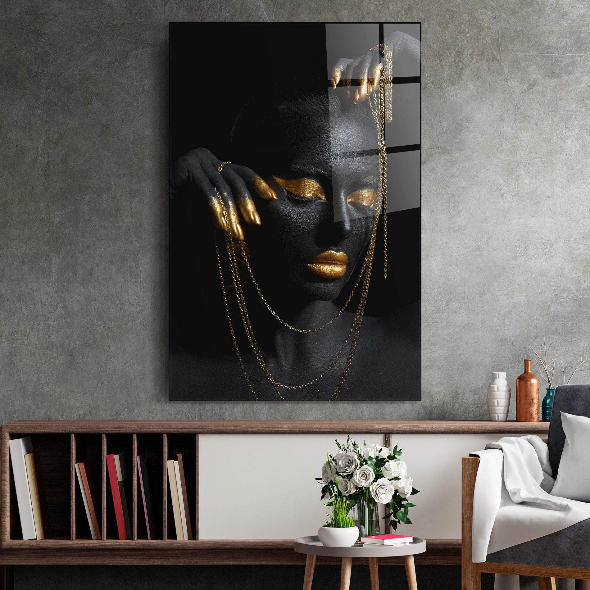 Gold Black Skin mockup 2