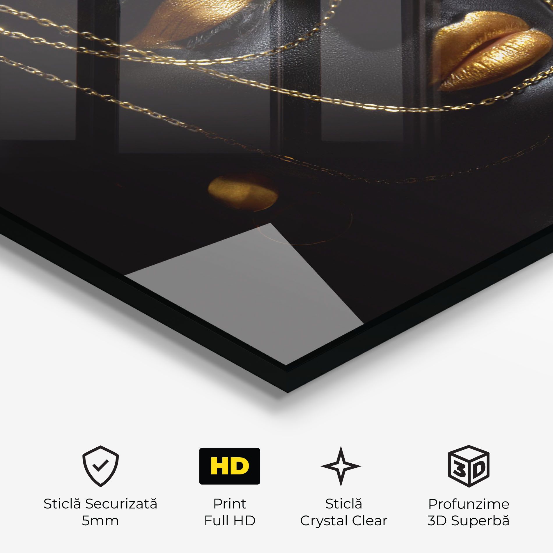 Gold Chain Girl mockup 3