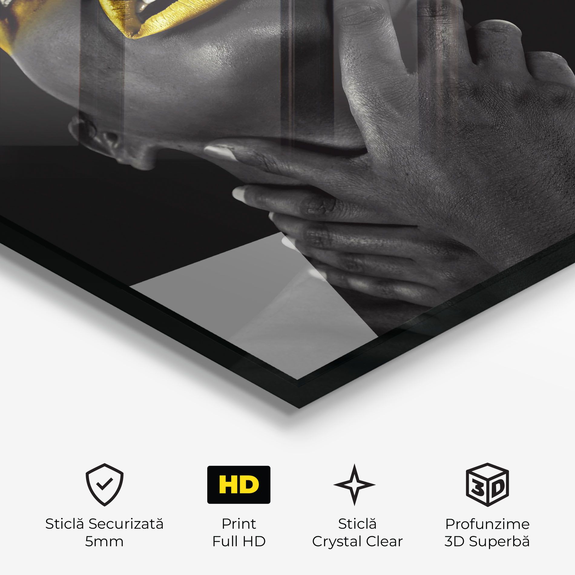 Golden Lips Women mockup 3