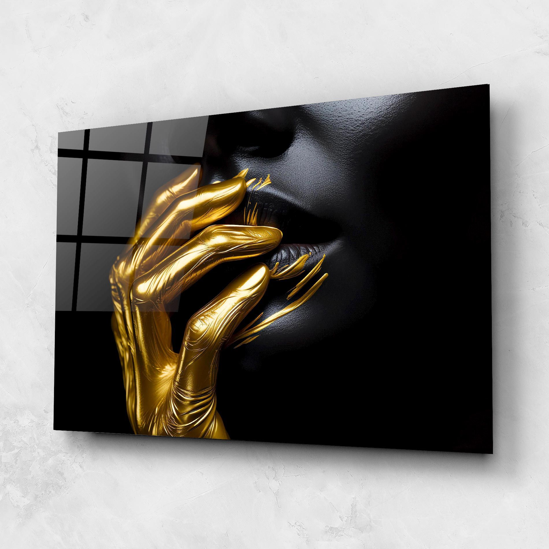 Gold Small Hand mockup 1