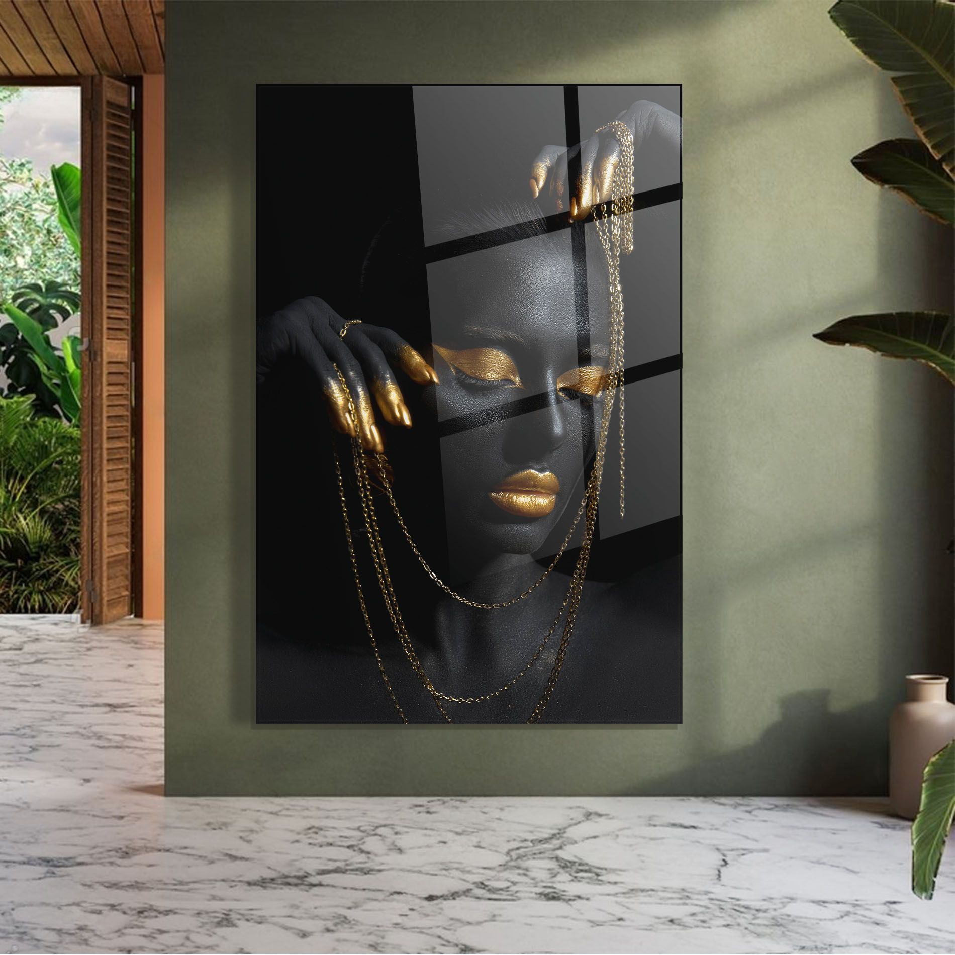 Gold Black Skin mockup 7