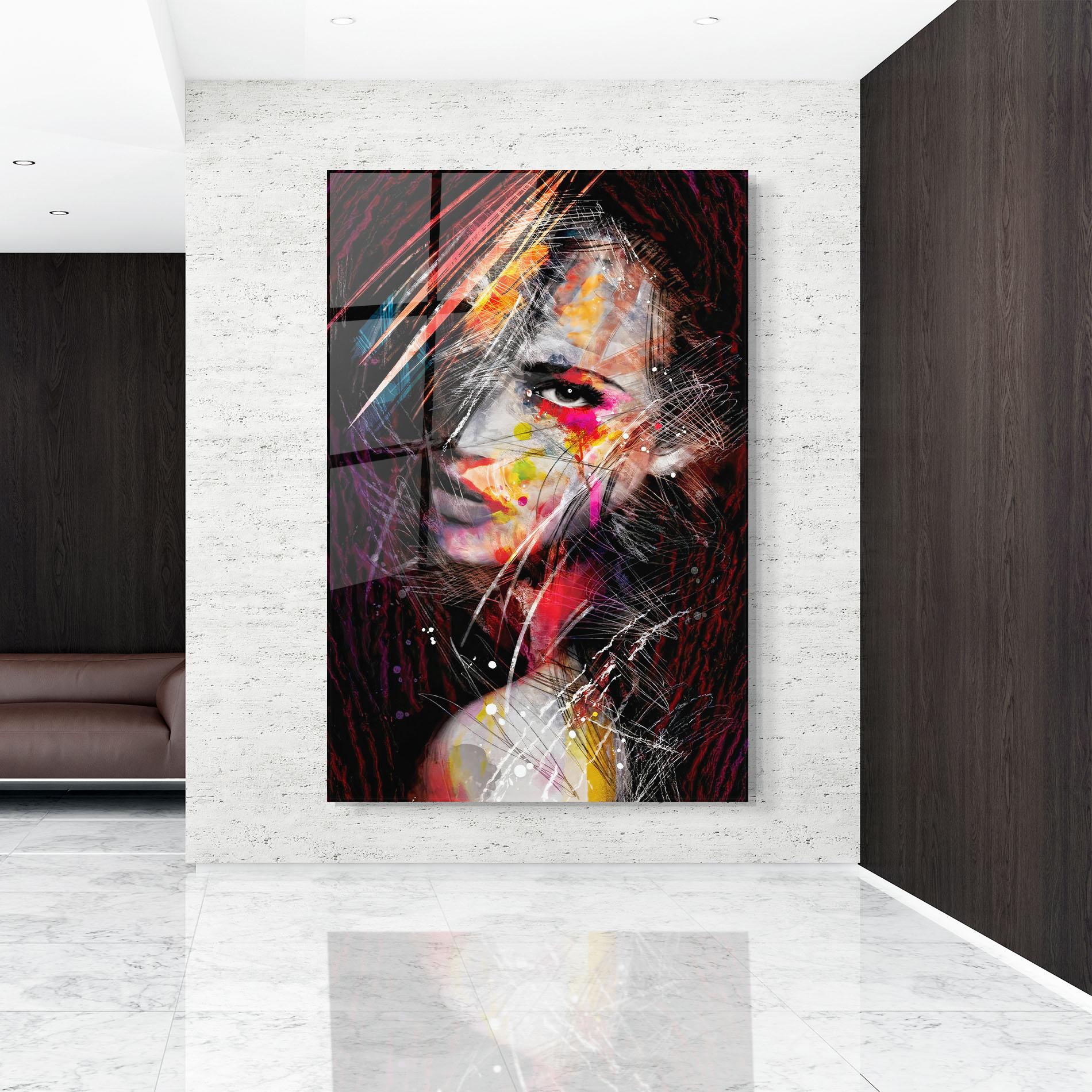 Tablou Sticla Strong Minded mockup 9