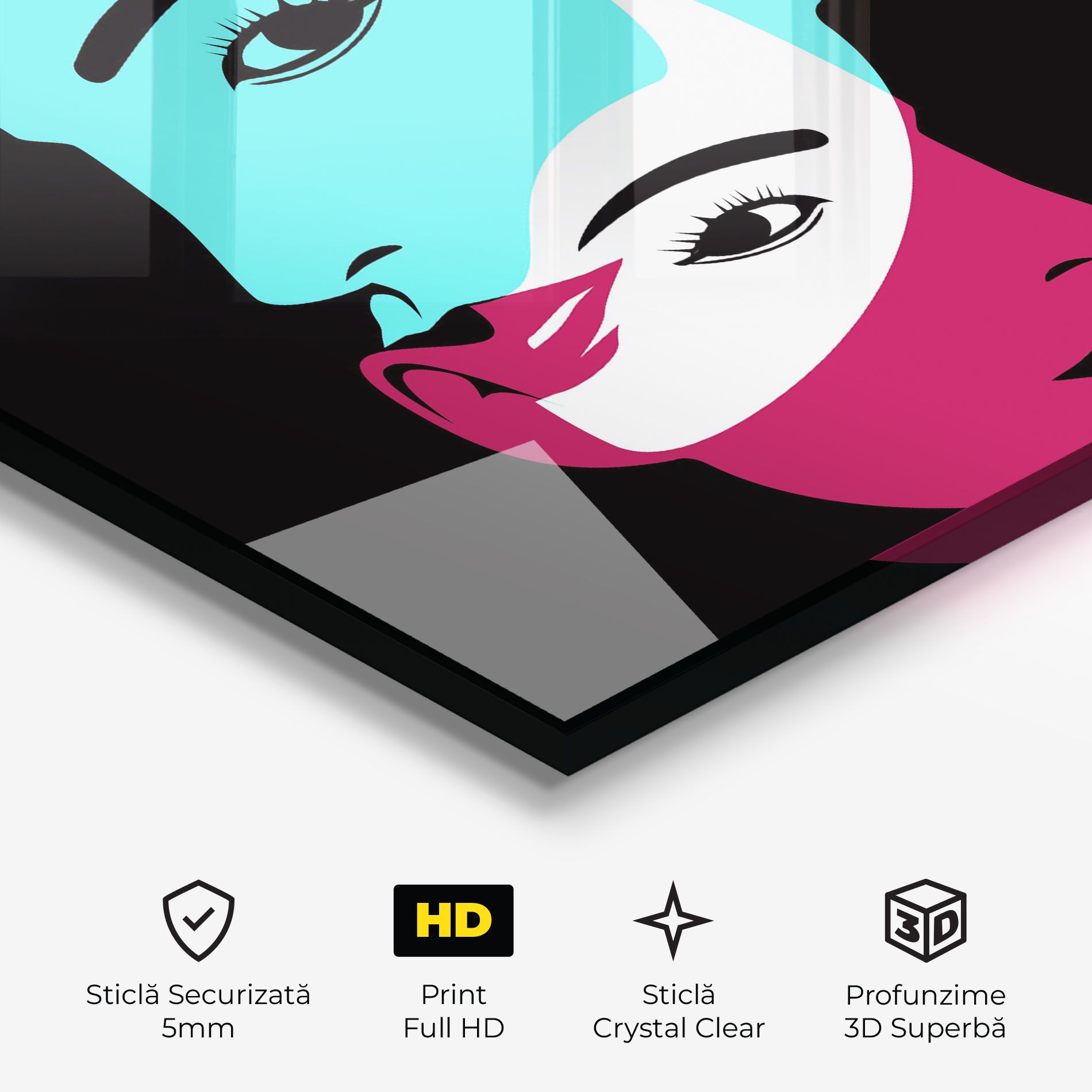 Blue Pink Women mockup 3