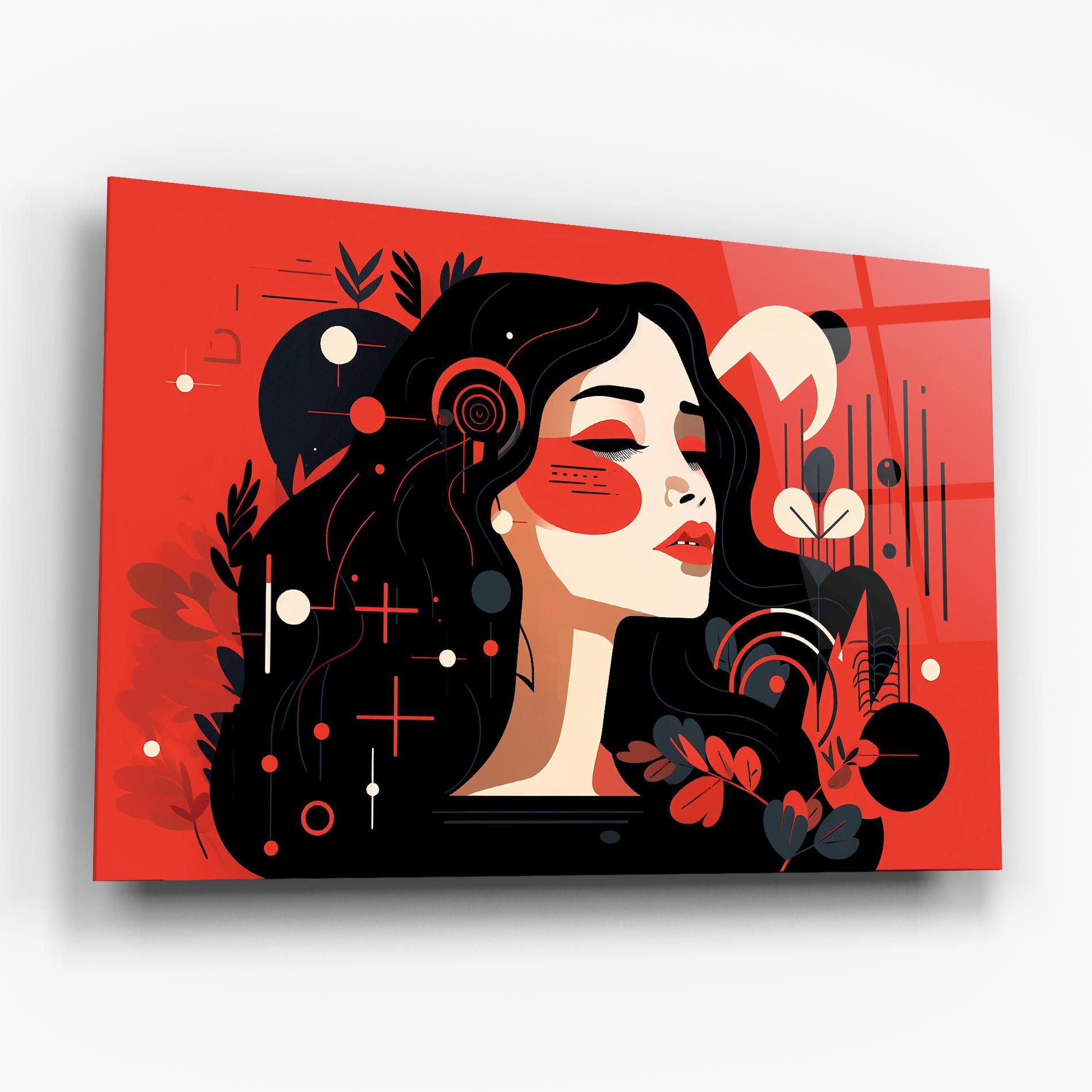 Female Beauty Portrait mockup 6