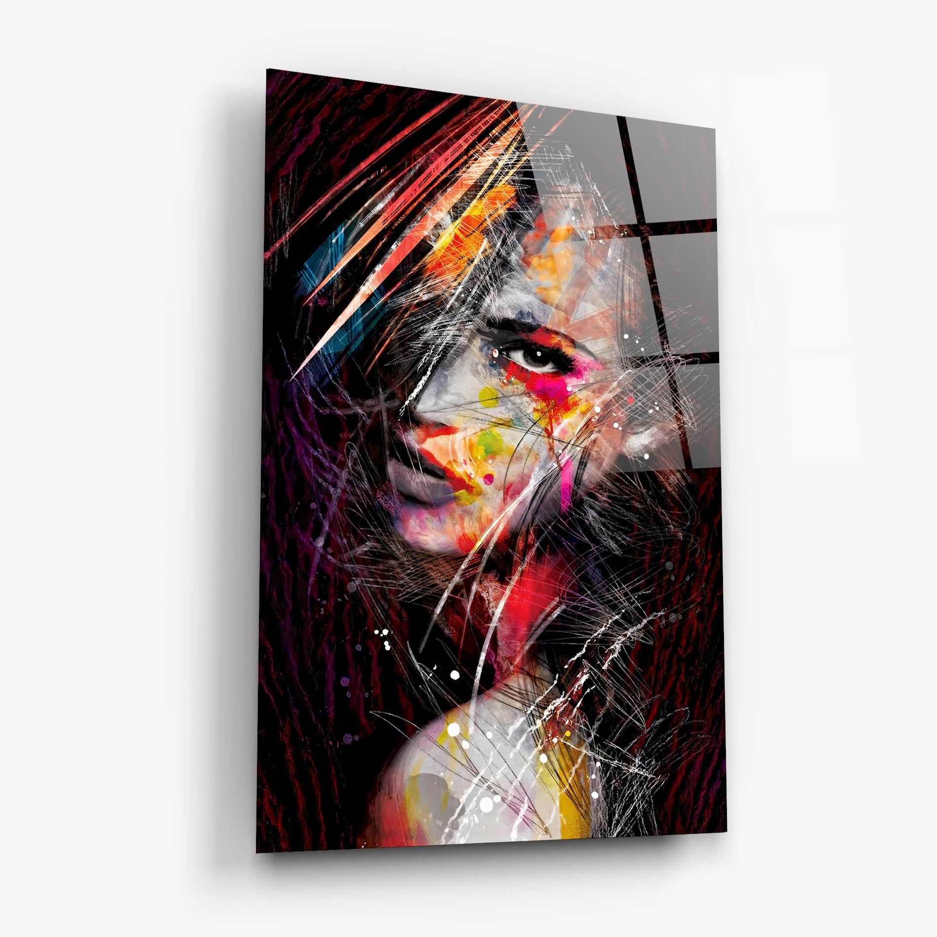 Tablou Sticla Strong Minded mockup 6