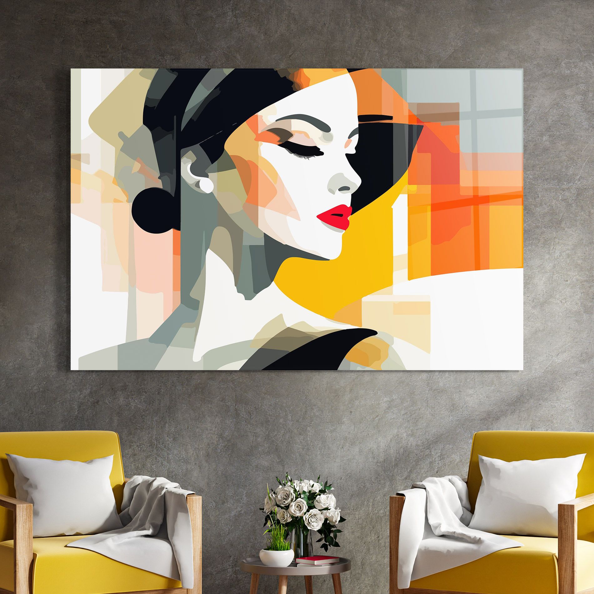 Art Woman View mockup 4