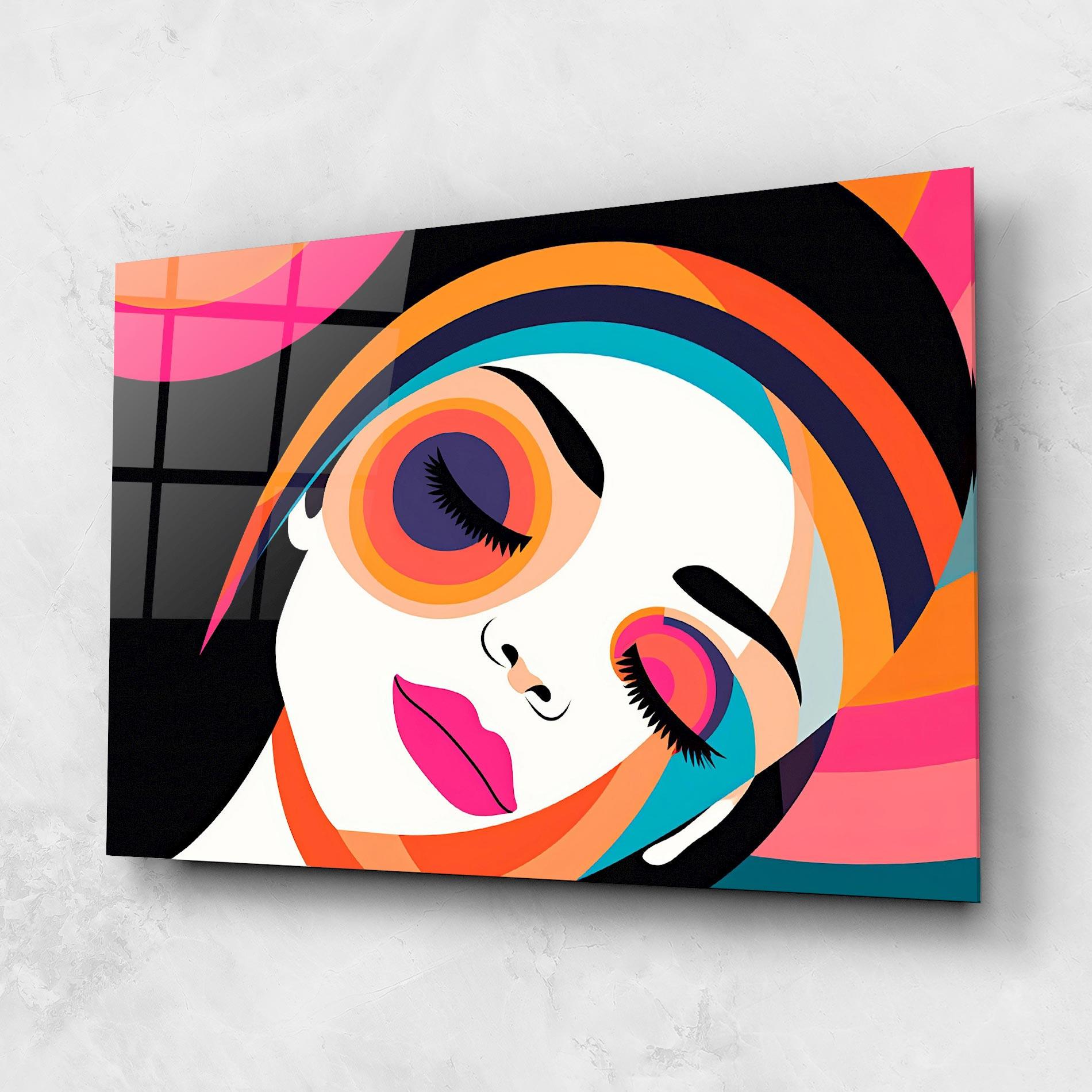 Tablou Sticla Hypnotic Dreams mockup 1