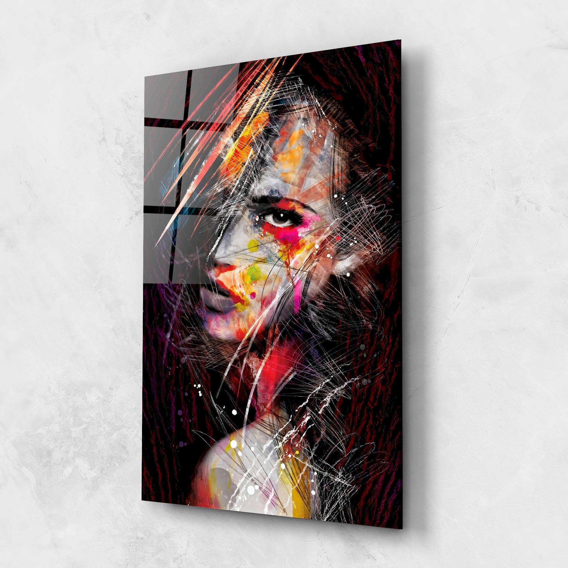 Tablou Sticla Strong Minded mockup 1