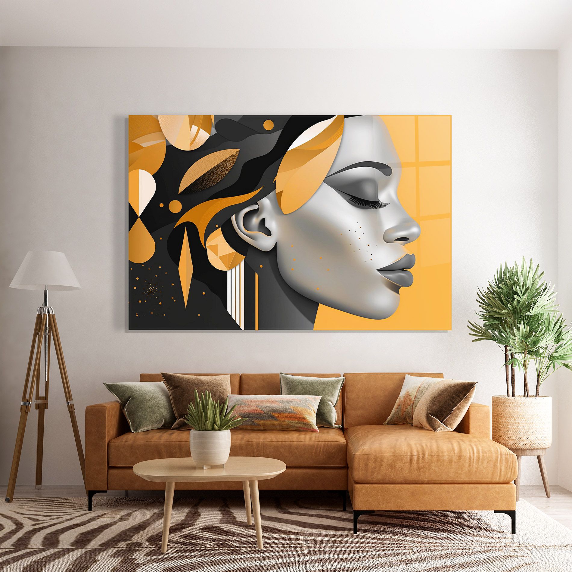 Dreamy Grey Woman mockup 7