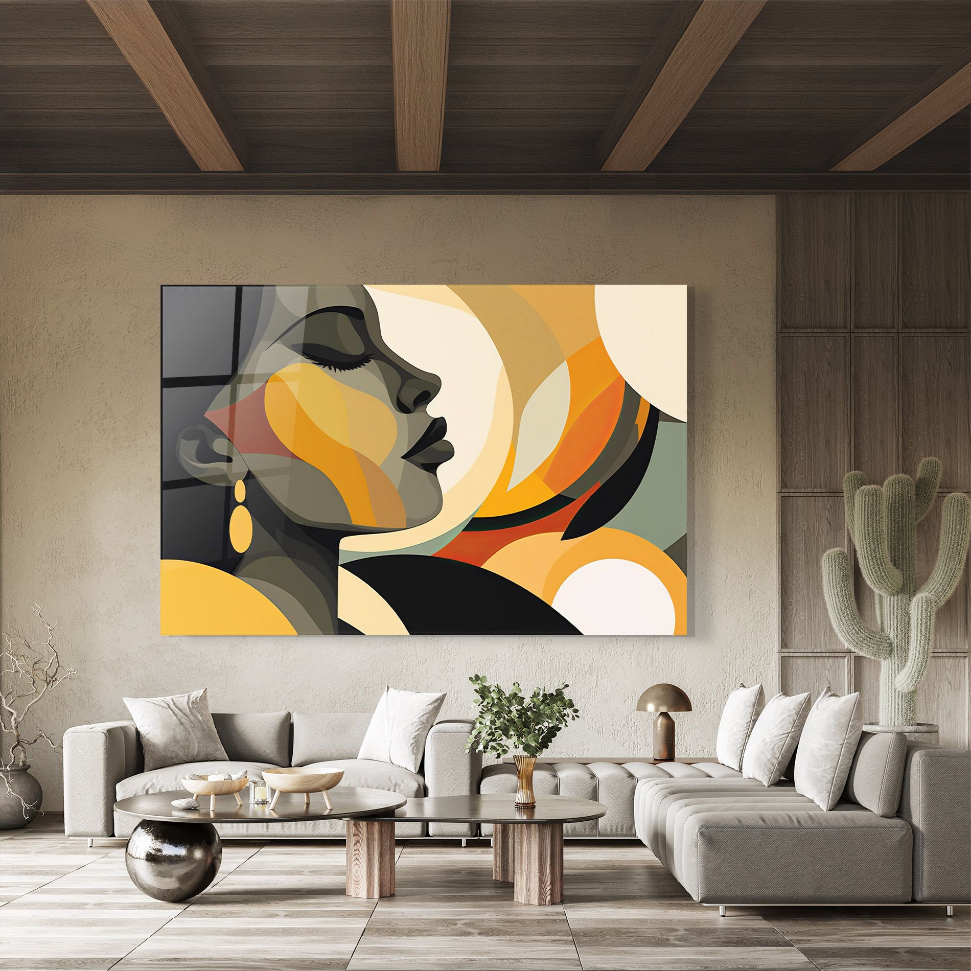 Dreamy Graphic Girl mockup 8