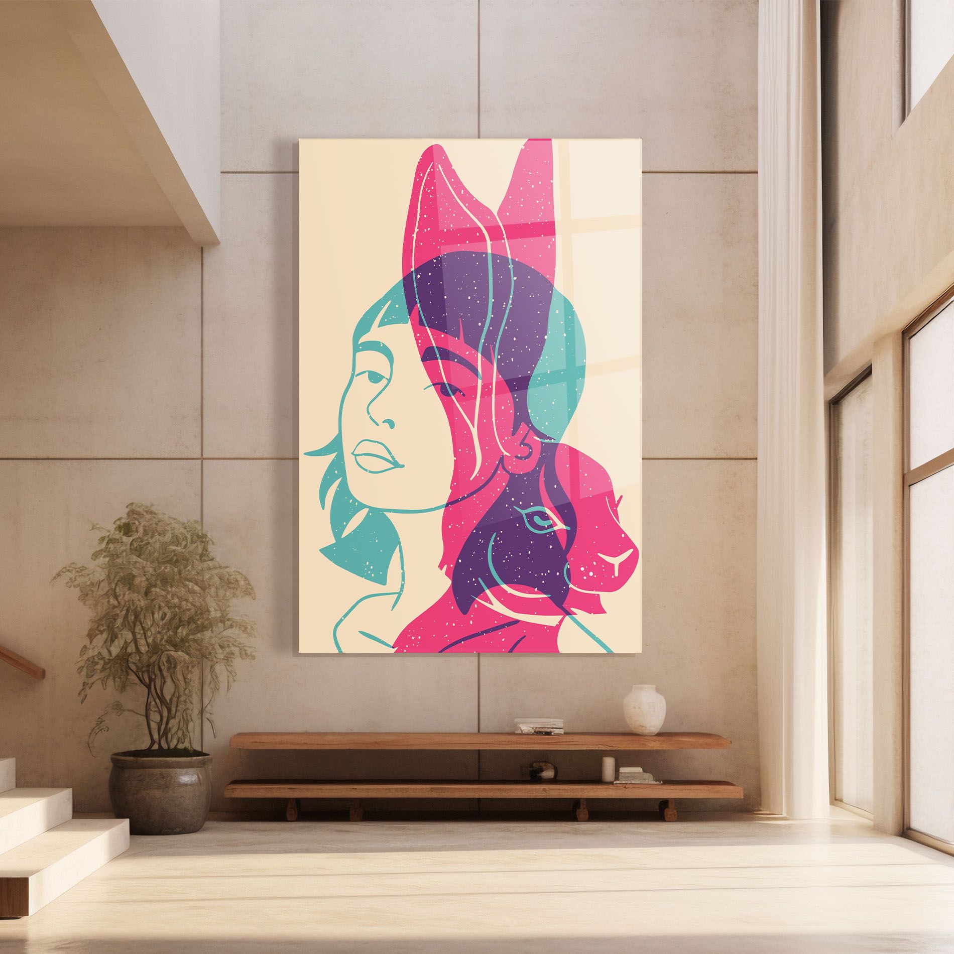 Girl Rabbit mockup 8