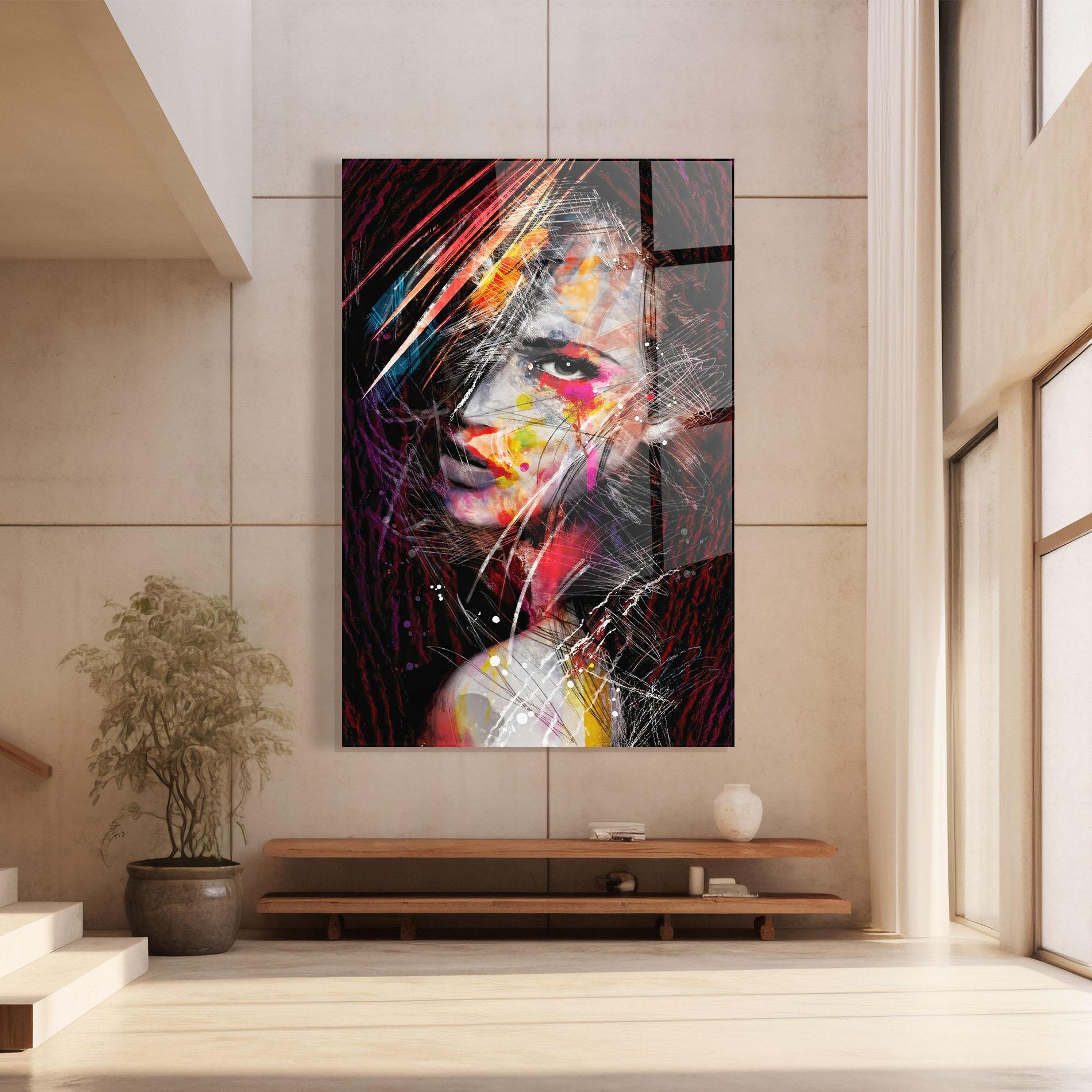 Tablou Sticla Strong Minded mockup 8