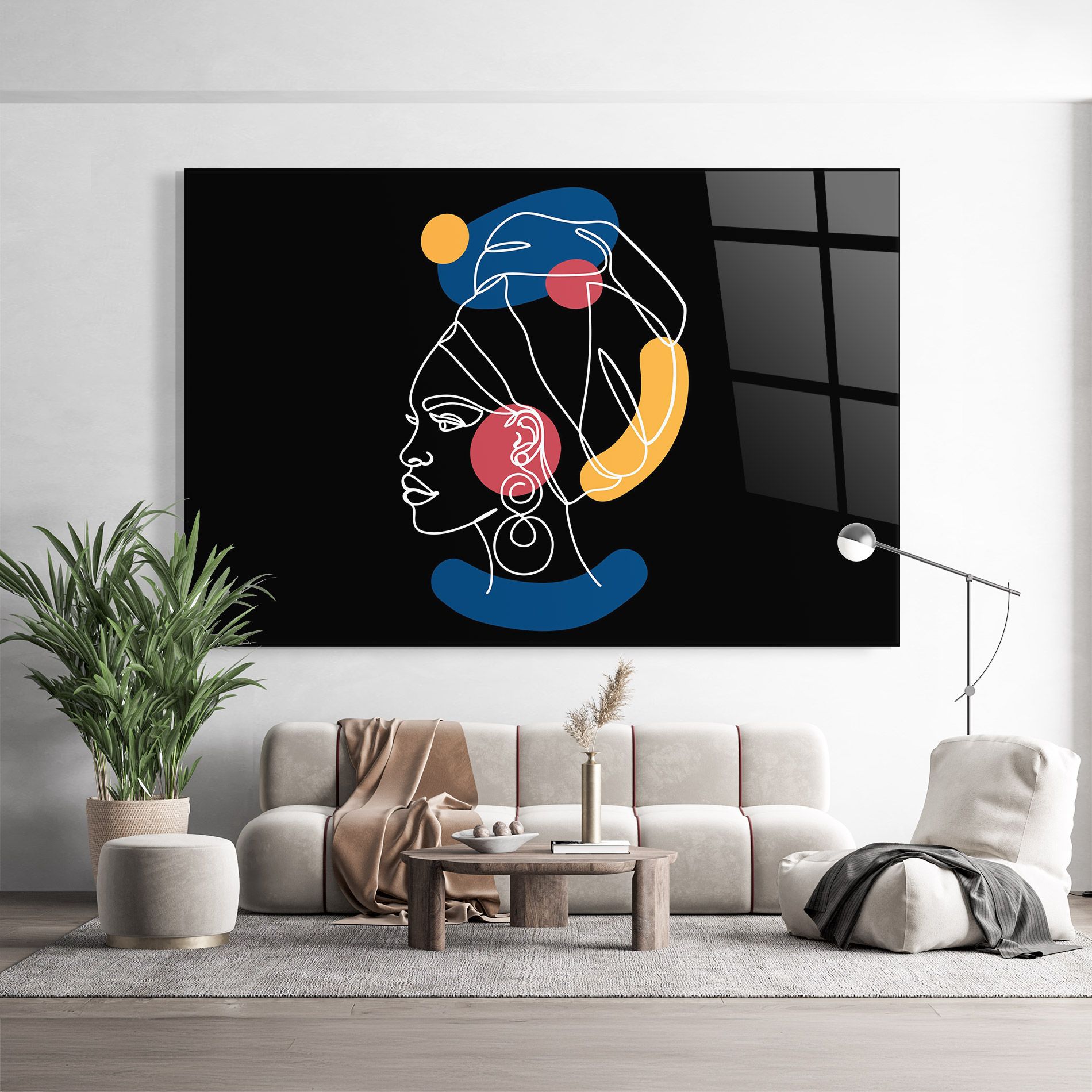 African Blue Yellow mockup 9