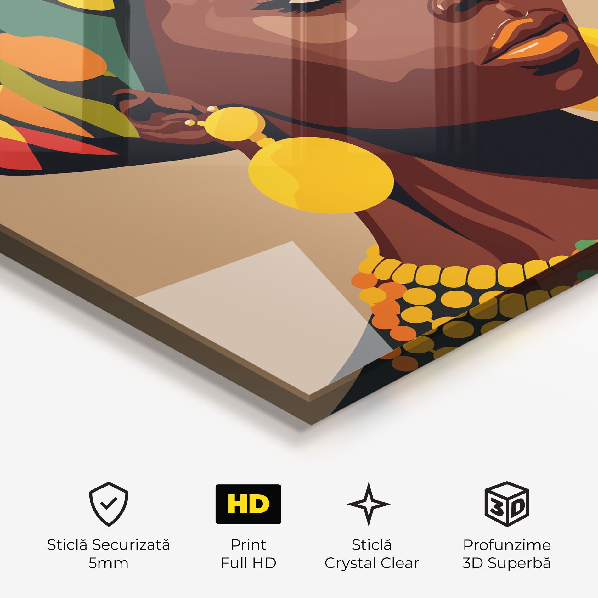 African Earrings mockup 3