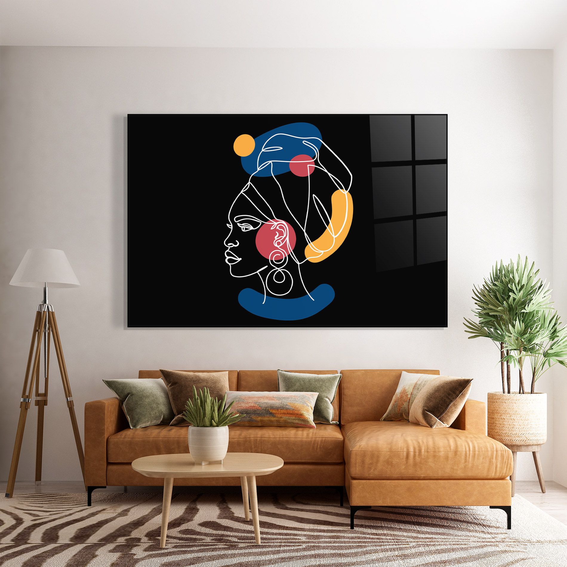 African Blue Yellow mockup 7