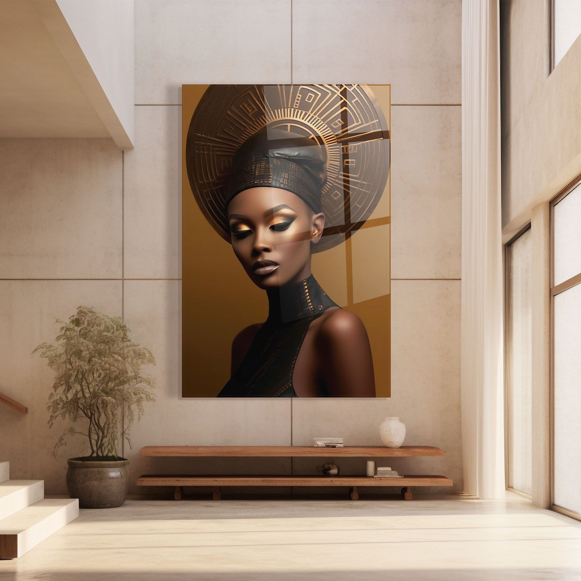 African Abstract Art mockup 8