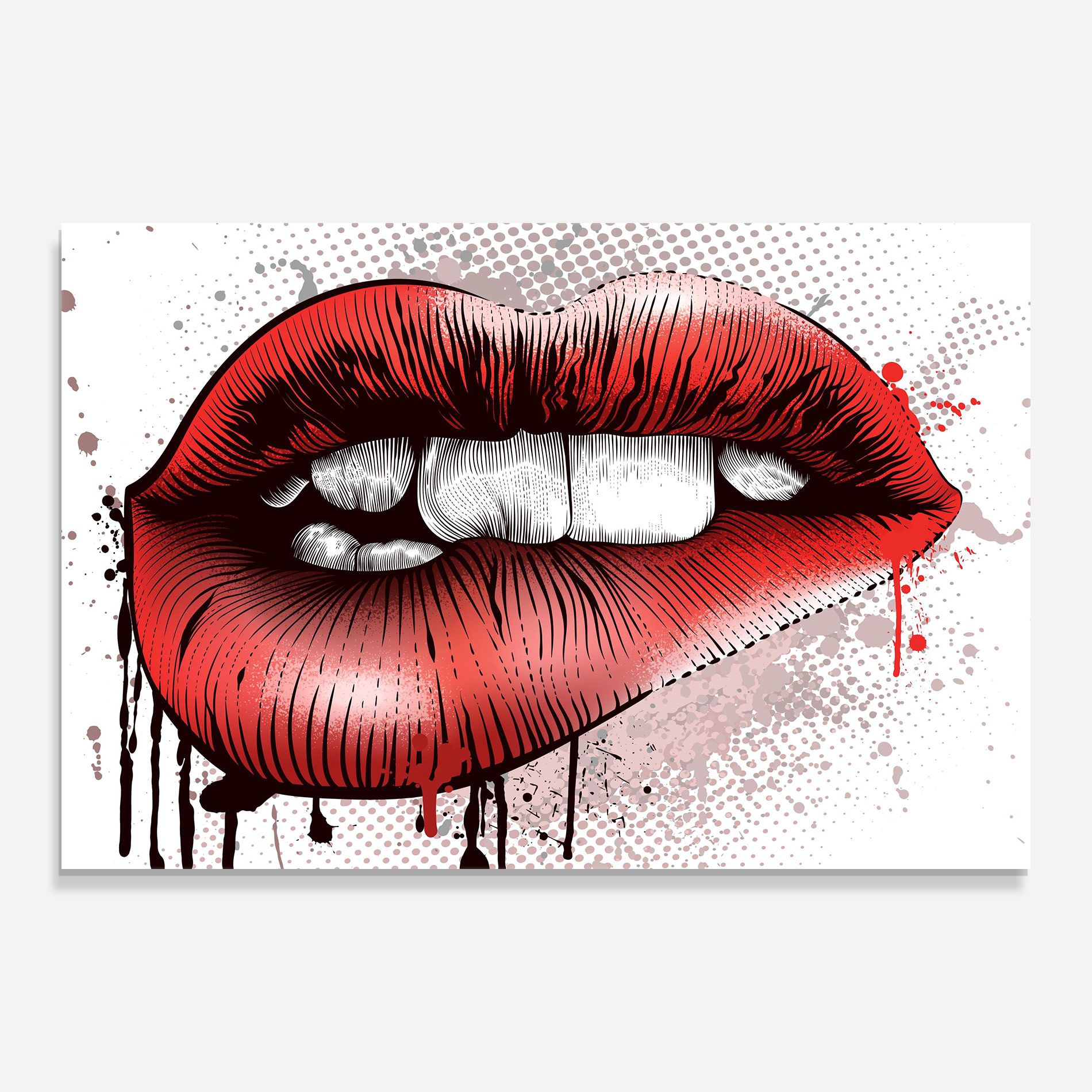 Lips Pop Artistic mockup 0