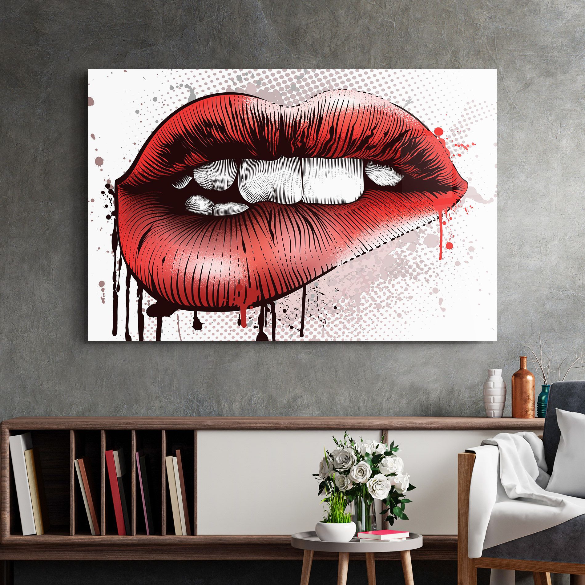 Lips Pop Artistic mockup 2