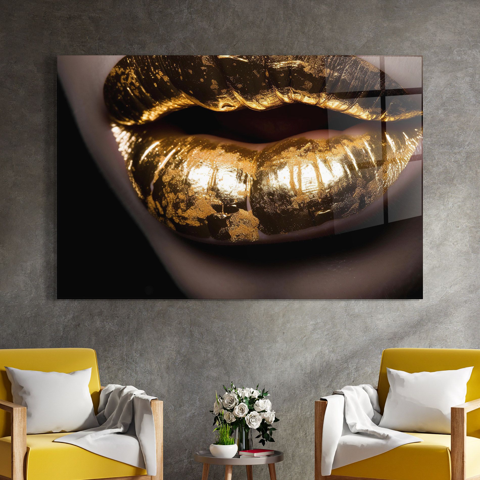 Big Gold Lips mockup 4