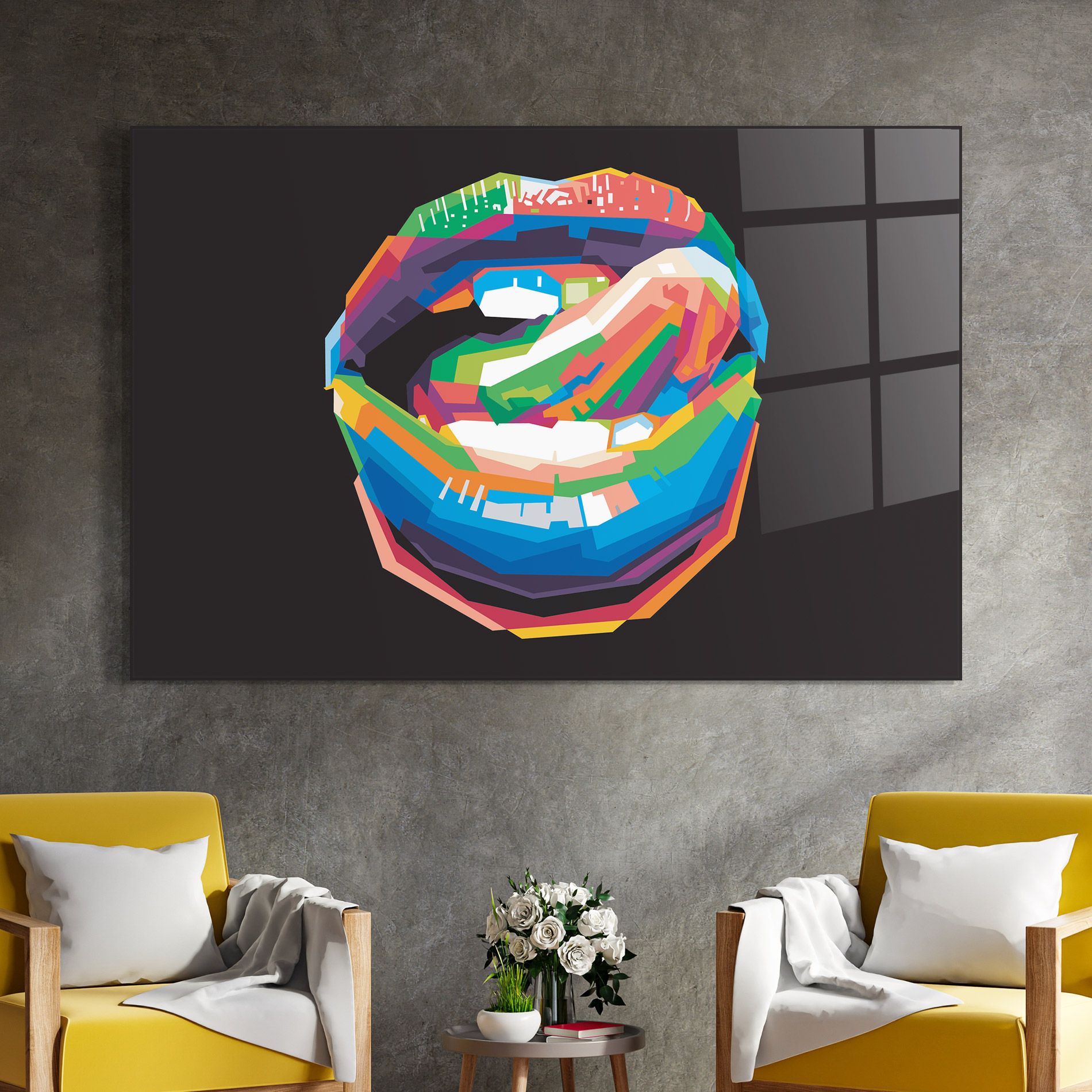Lips Toungue mockup 4
