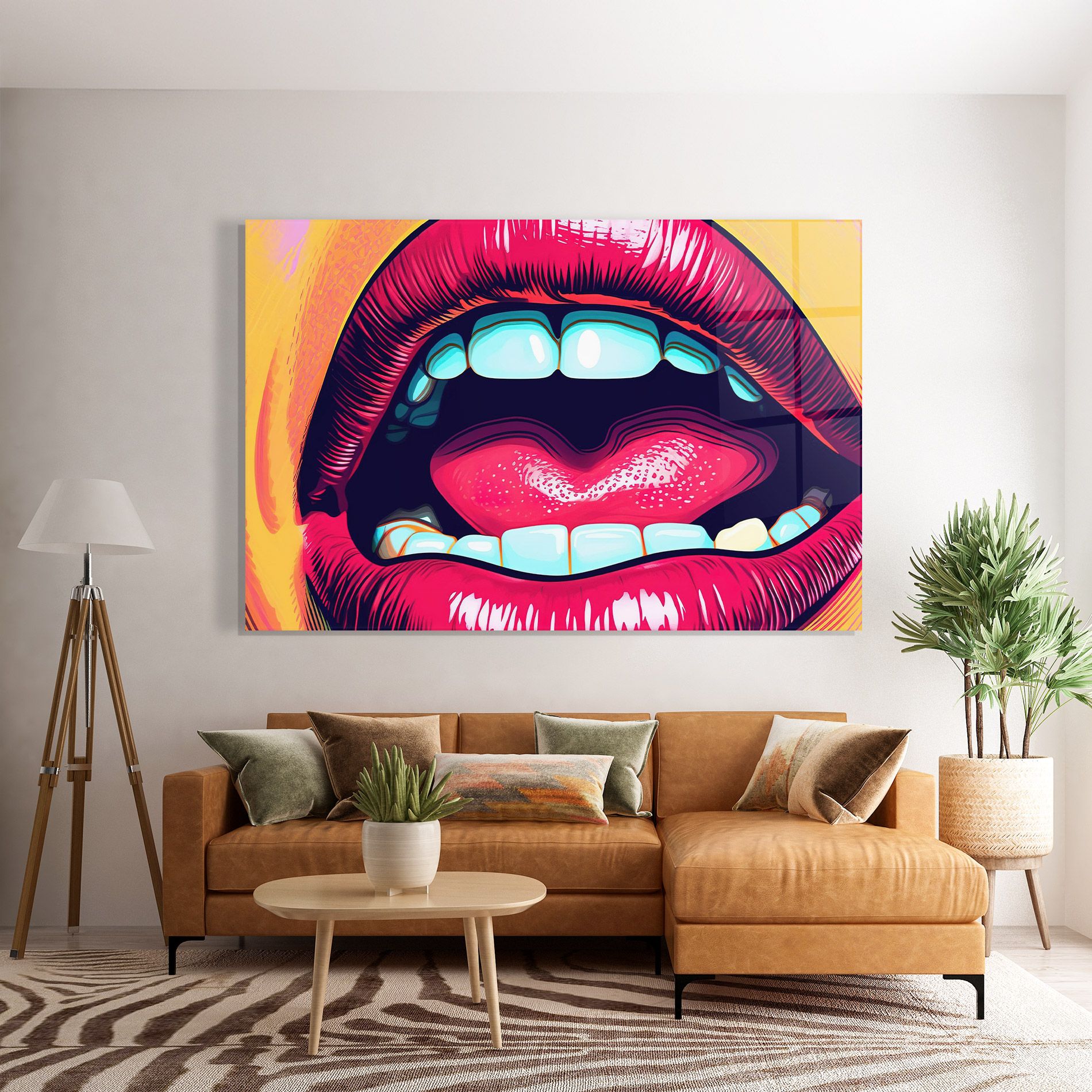 Lips Pop Art mockup 7