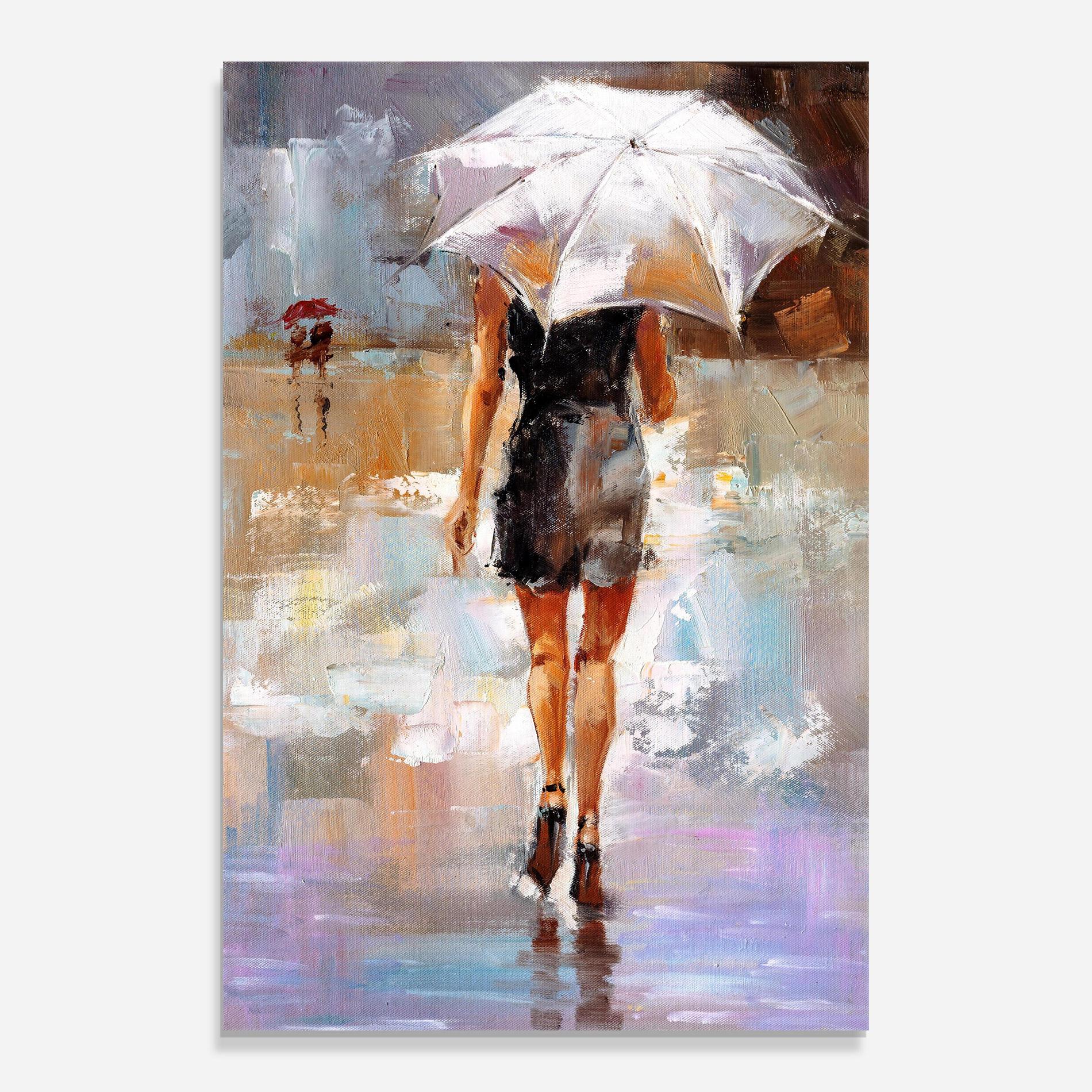 Tablou Sticla Fashion Lady mockup 0