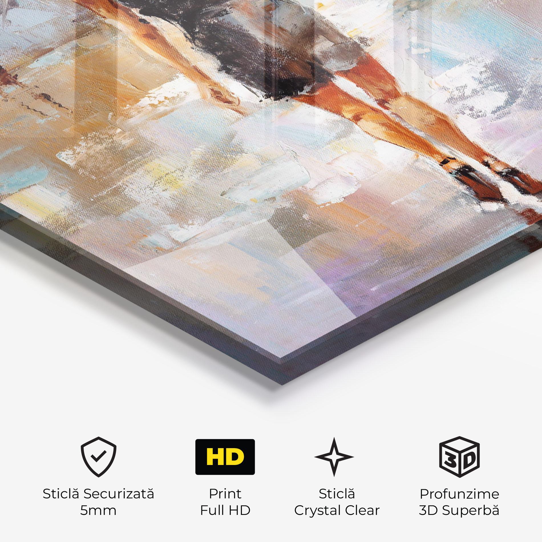 Tablou Sticla Fashion Lady mockup 3