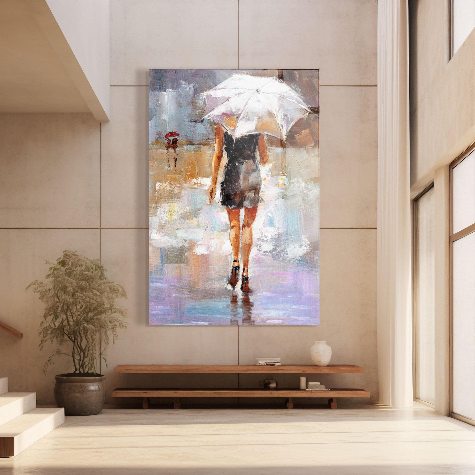 Tablou Sticla Fashion Lady mockup 8