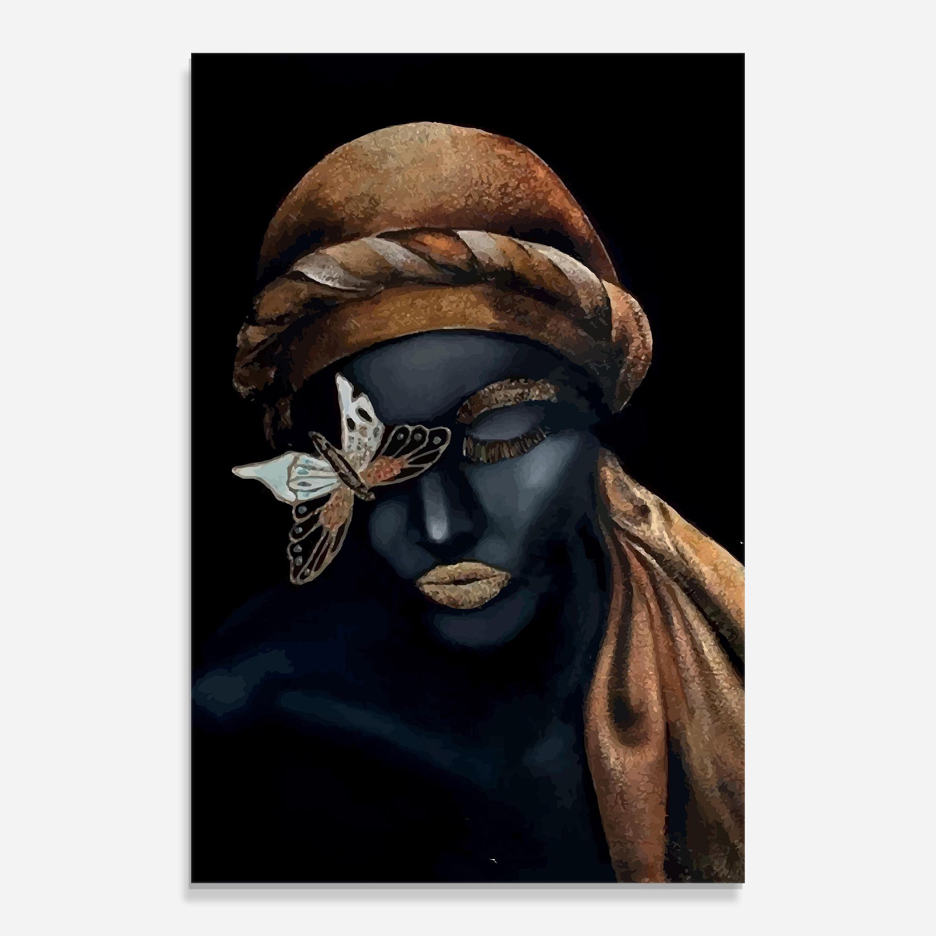 Butterfly Lady mockup 0