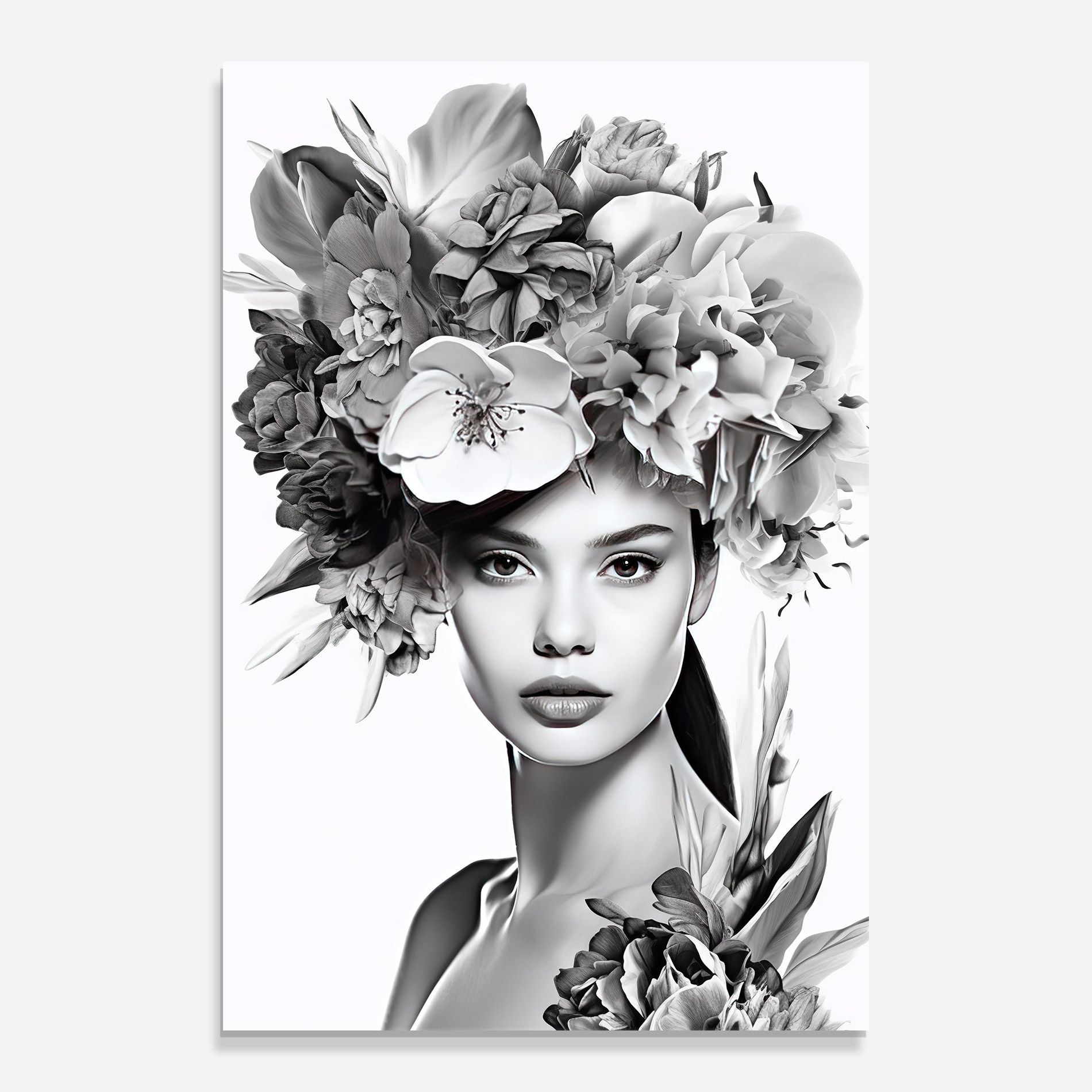 Flower Crown Woman mockup 0