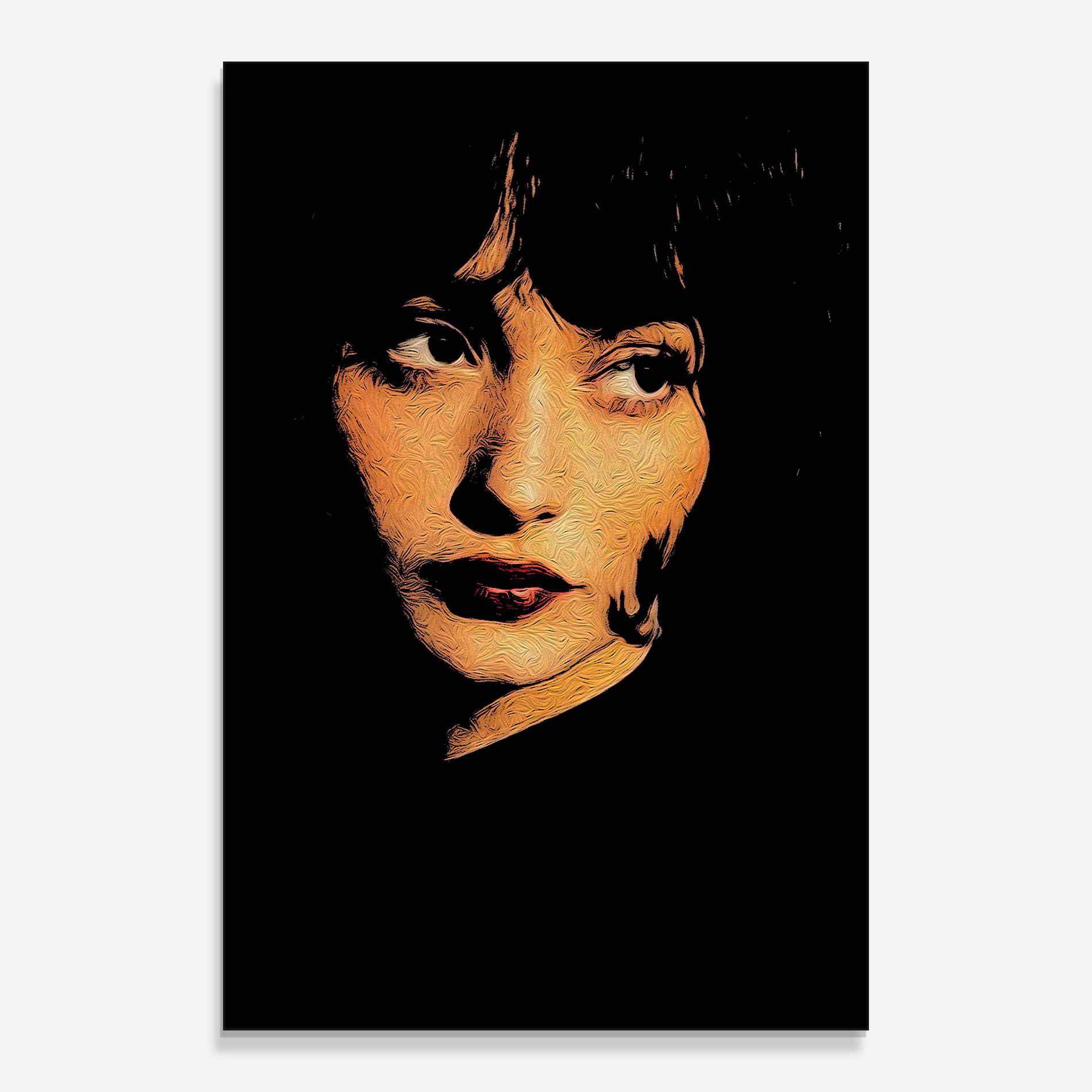 Tablou Sticla Light Portrait mockup 0