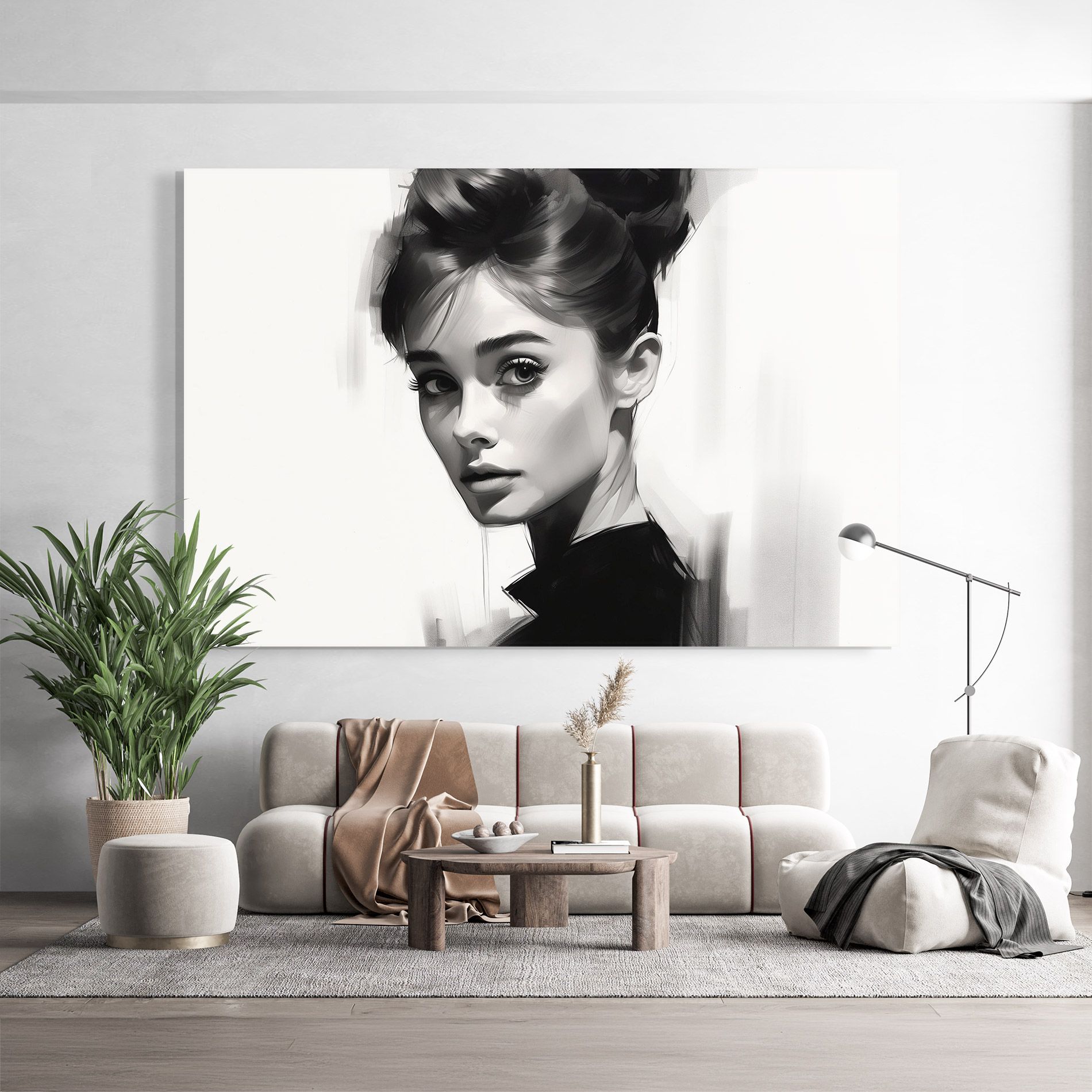 Hepburn Portrait mockup 9