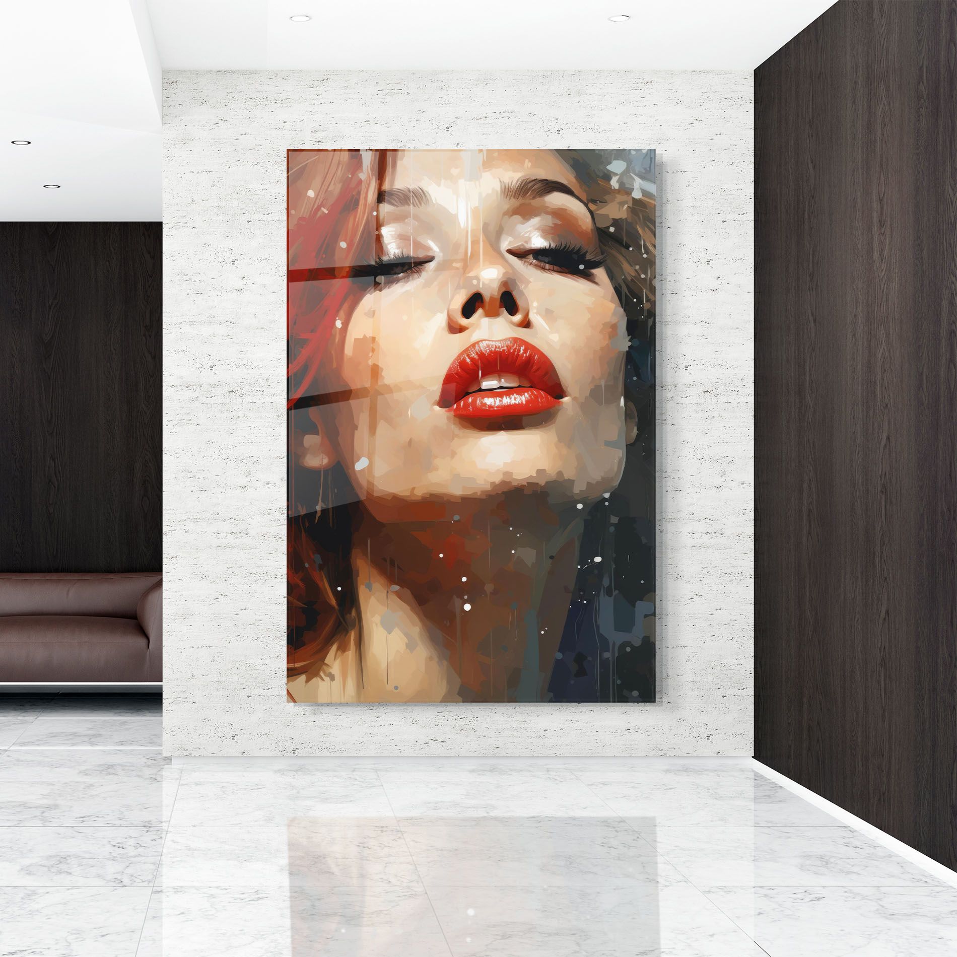 Close Up Look Portrait mockup 9