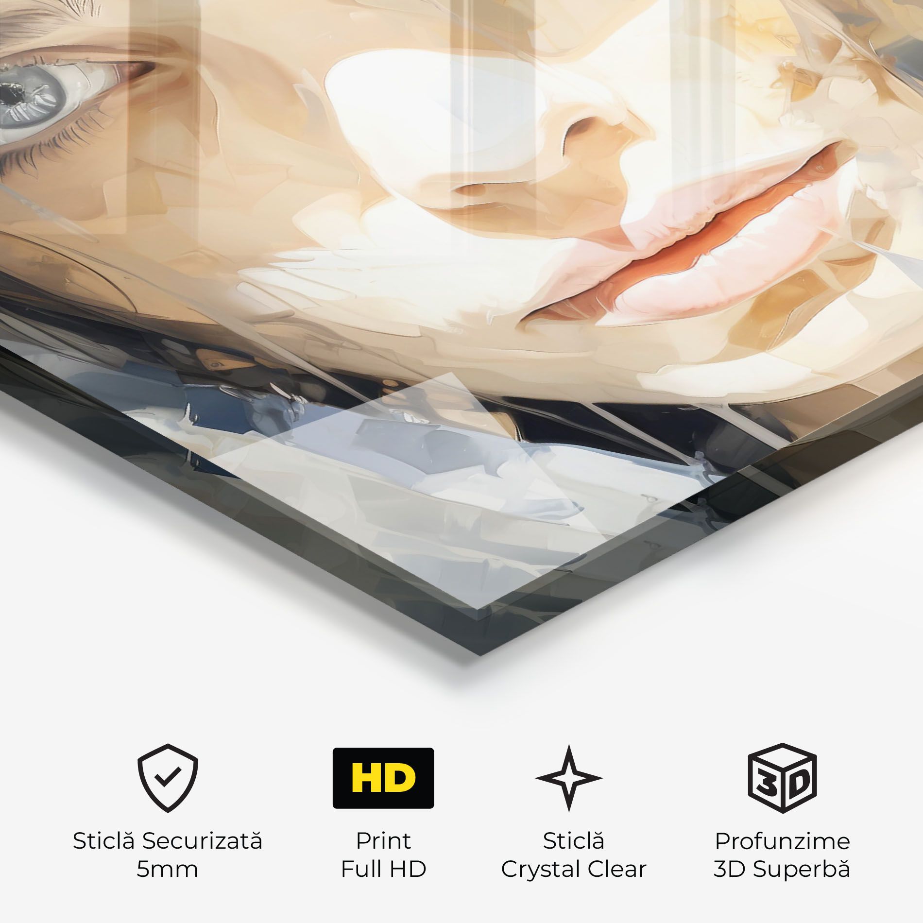 Close Up Portrait mockup 3