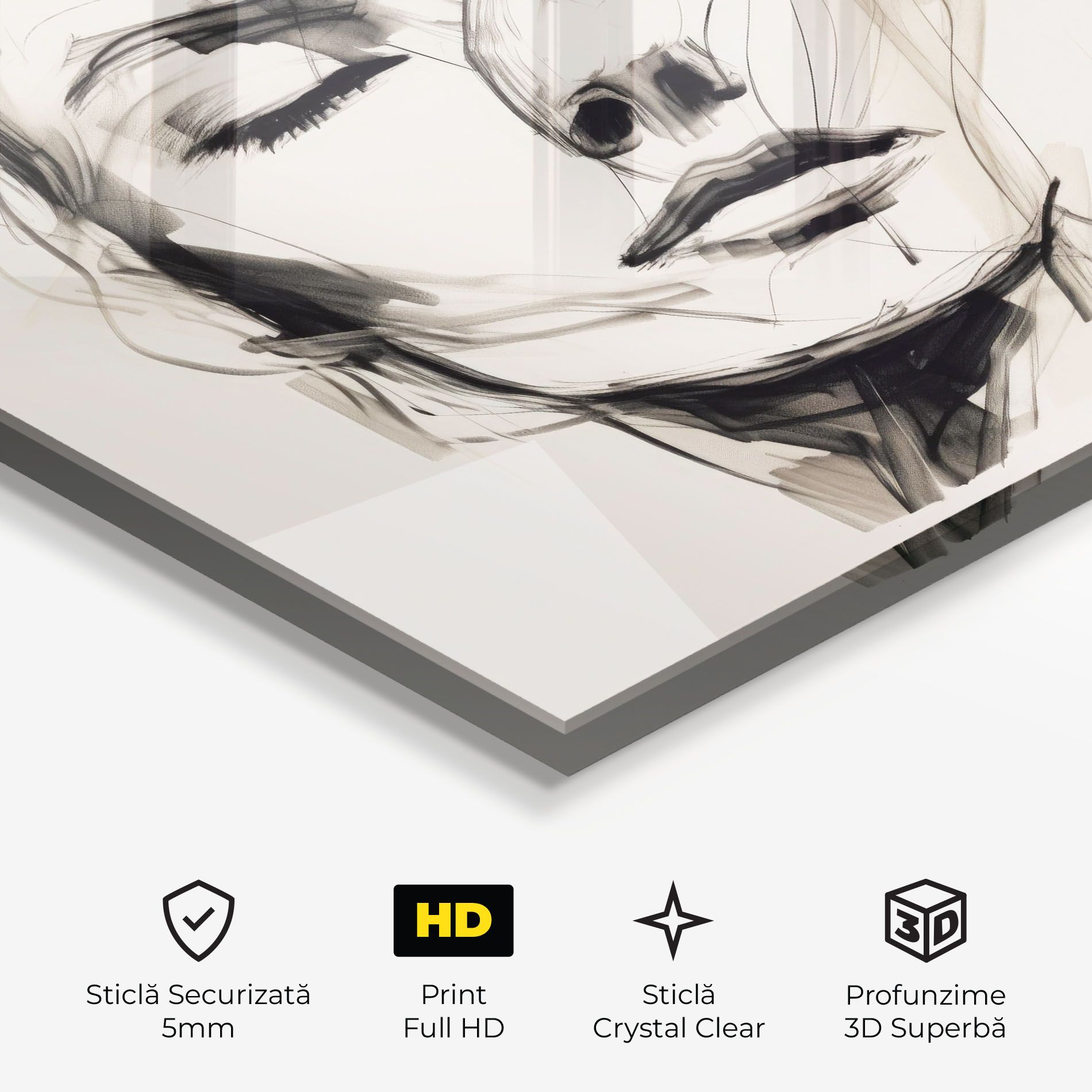 Continuous Line Woman mockup 3