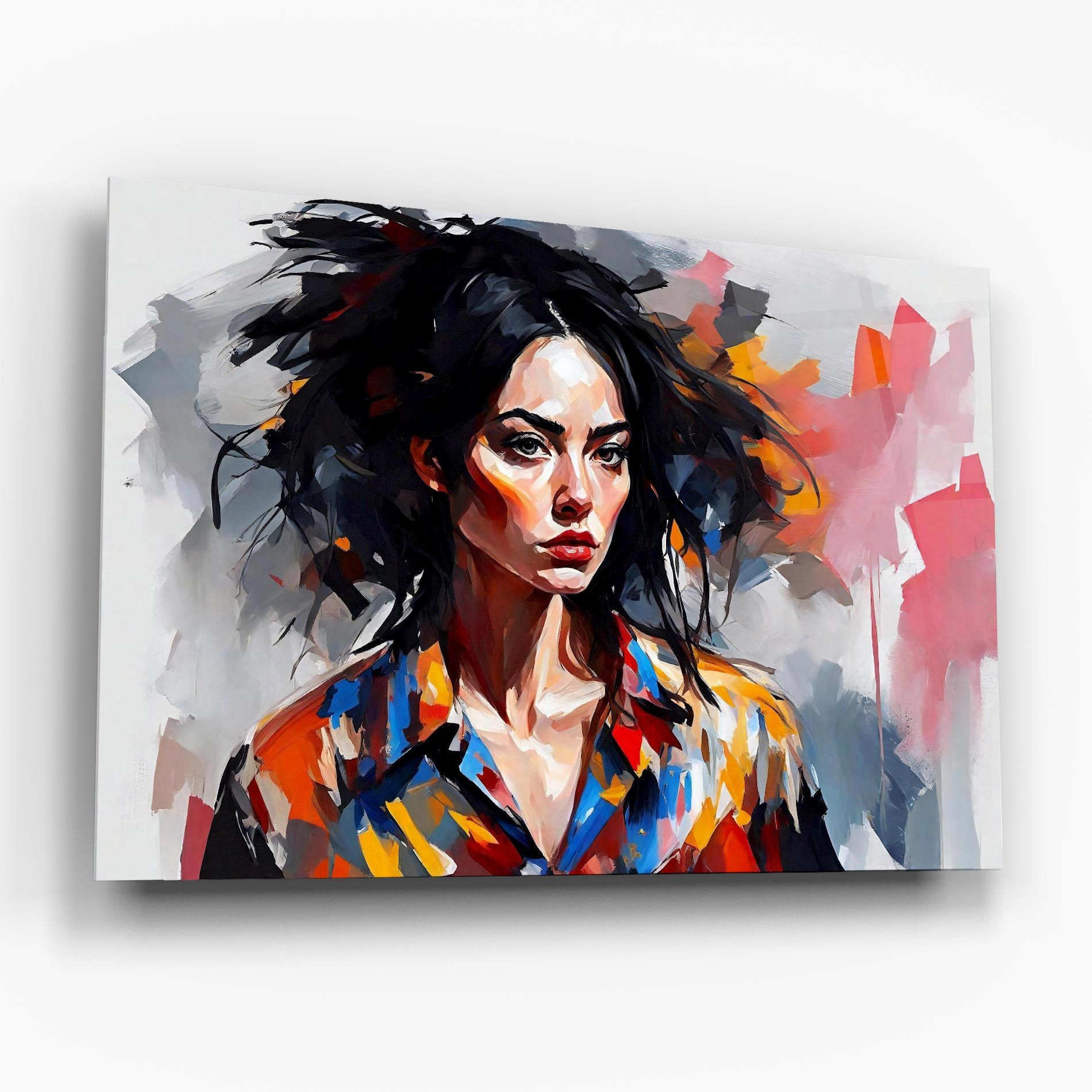 Artistic Oil Woman mockup 6