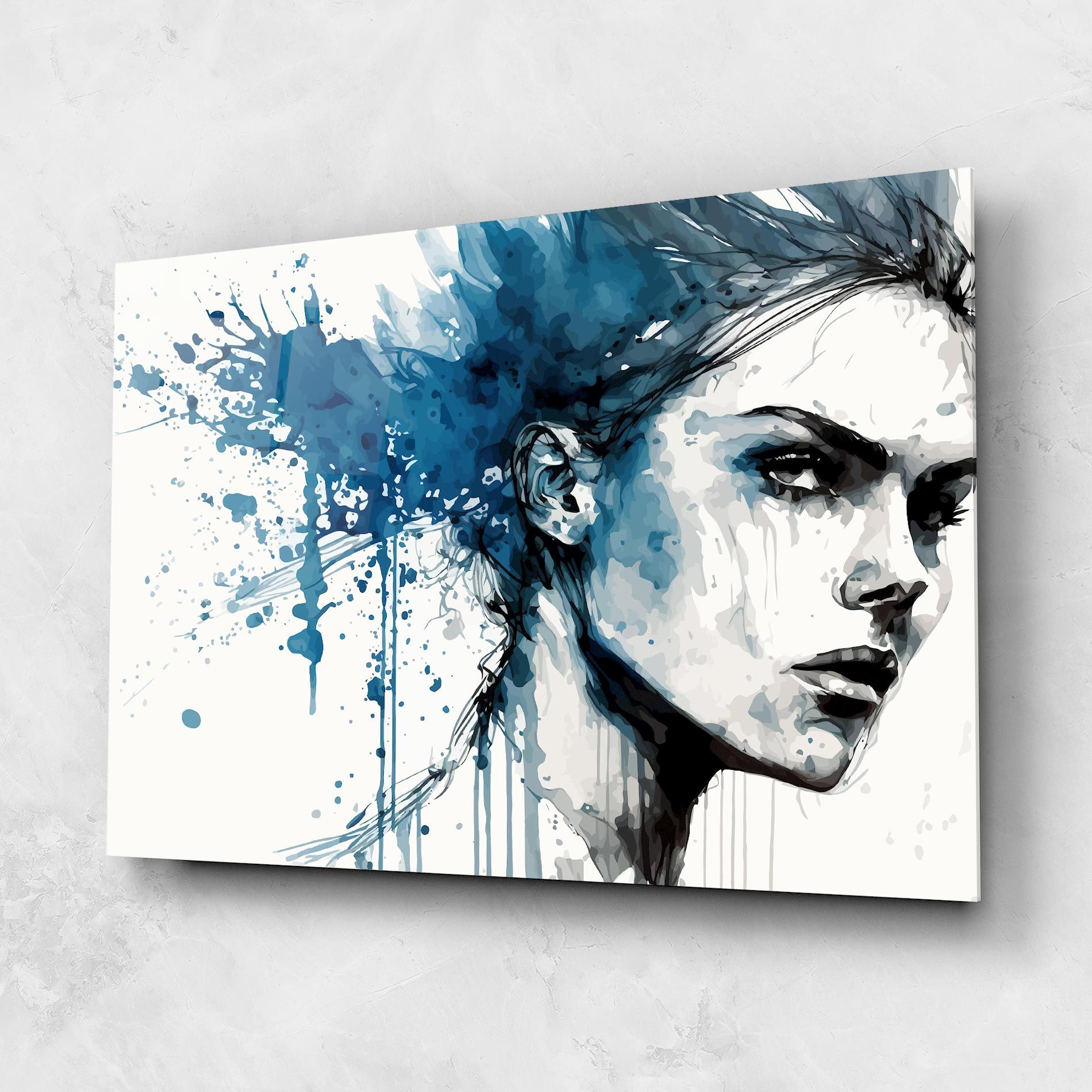 Blue Splash Portrait mockup 1