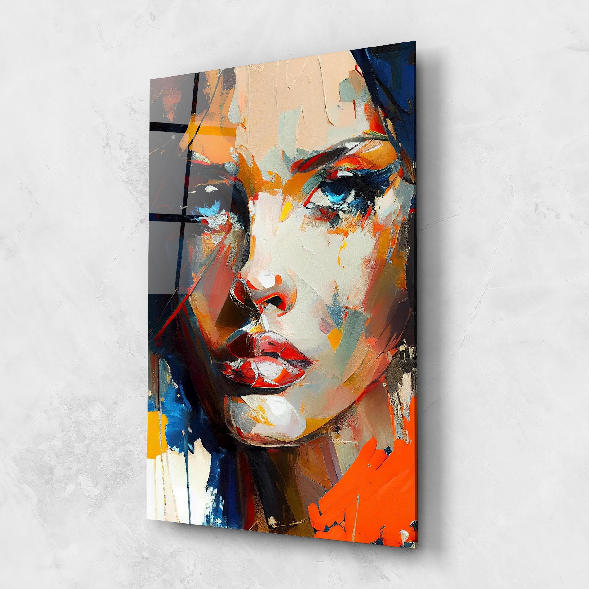 Beautiful Brunette Woman mockup 1