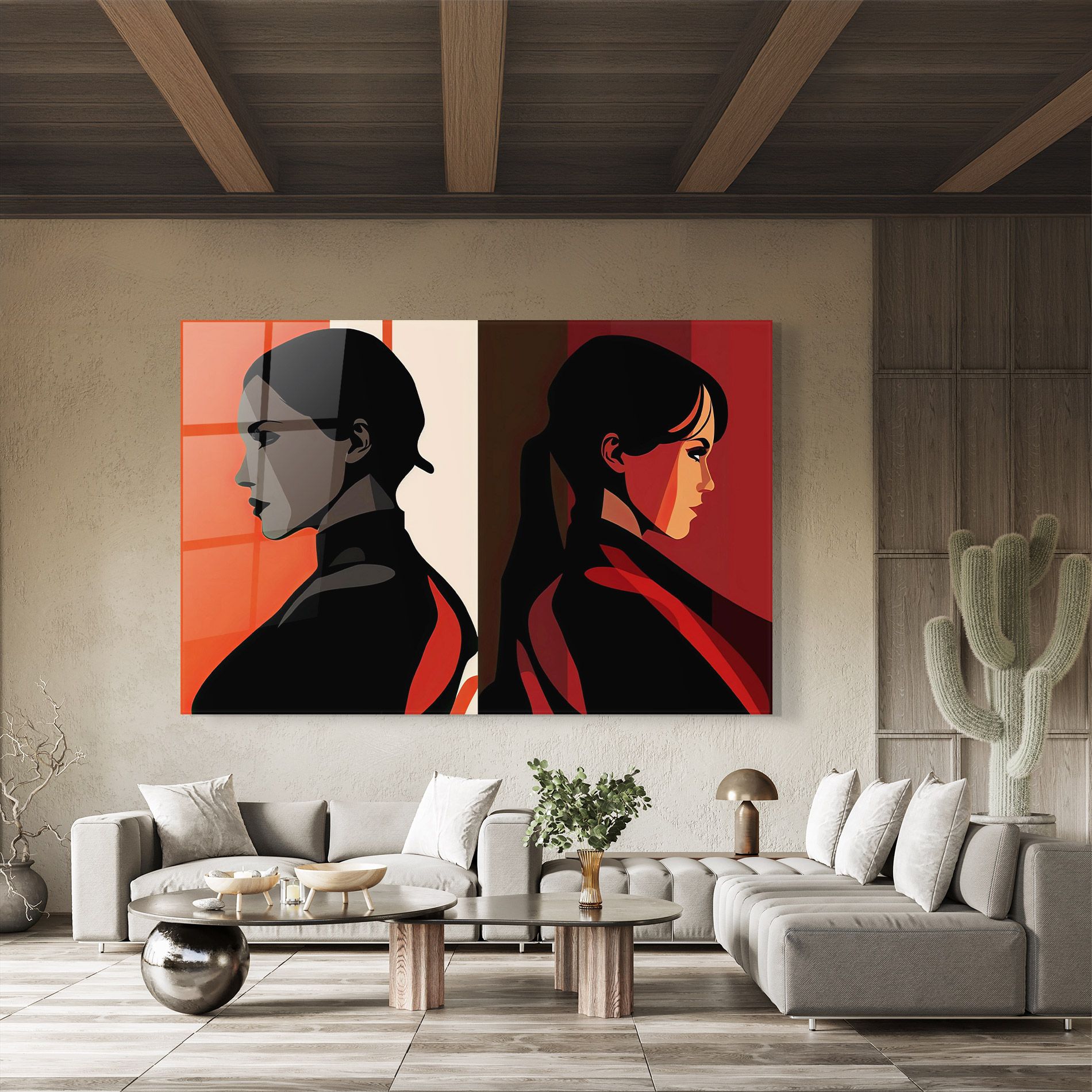 Graphical Portrait mockup 8