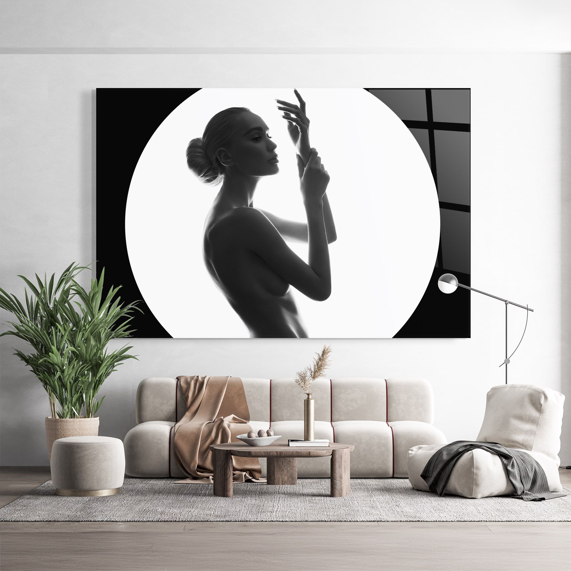 Circle Woman Body mockup 9