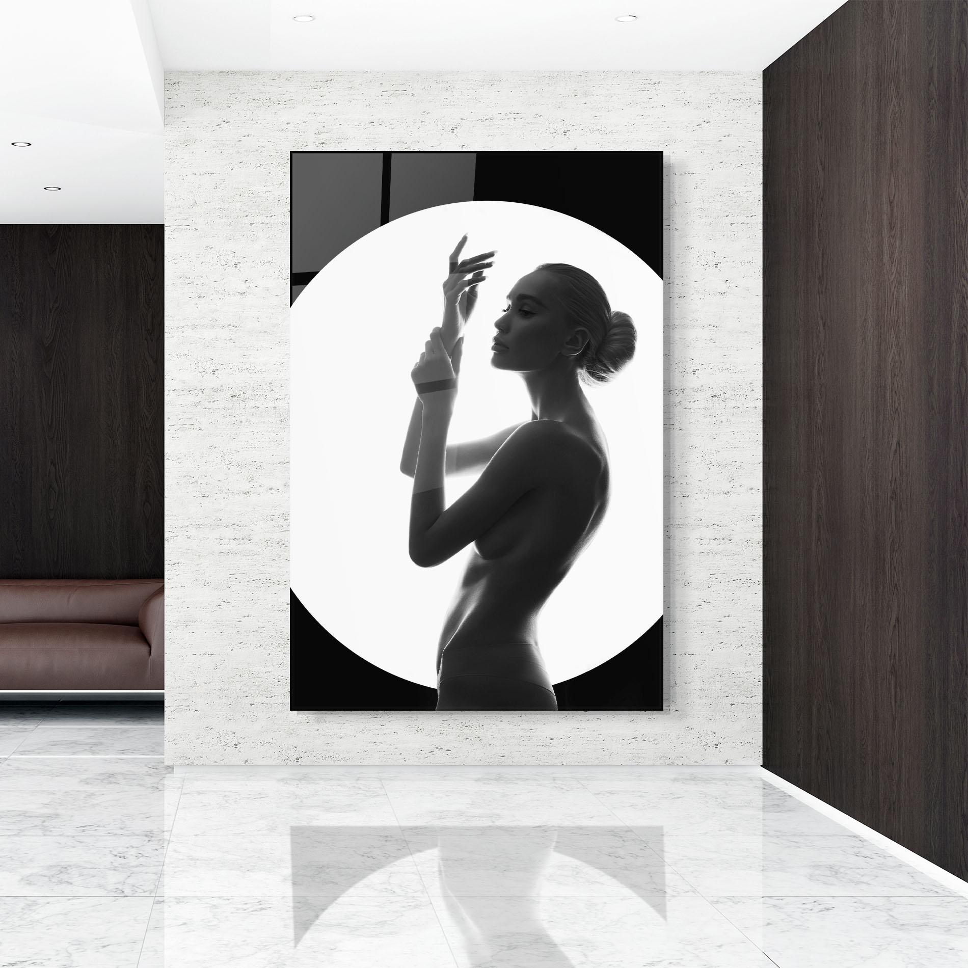 Tablou Sticla Body Figure mockup 9