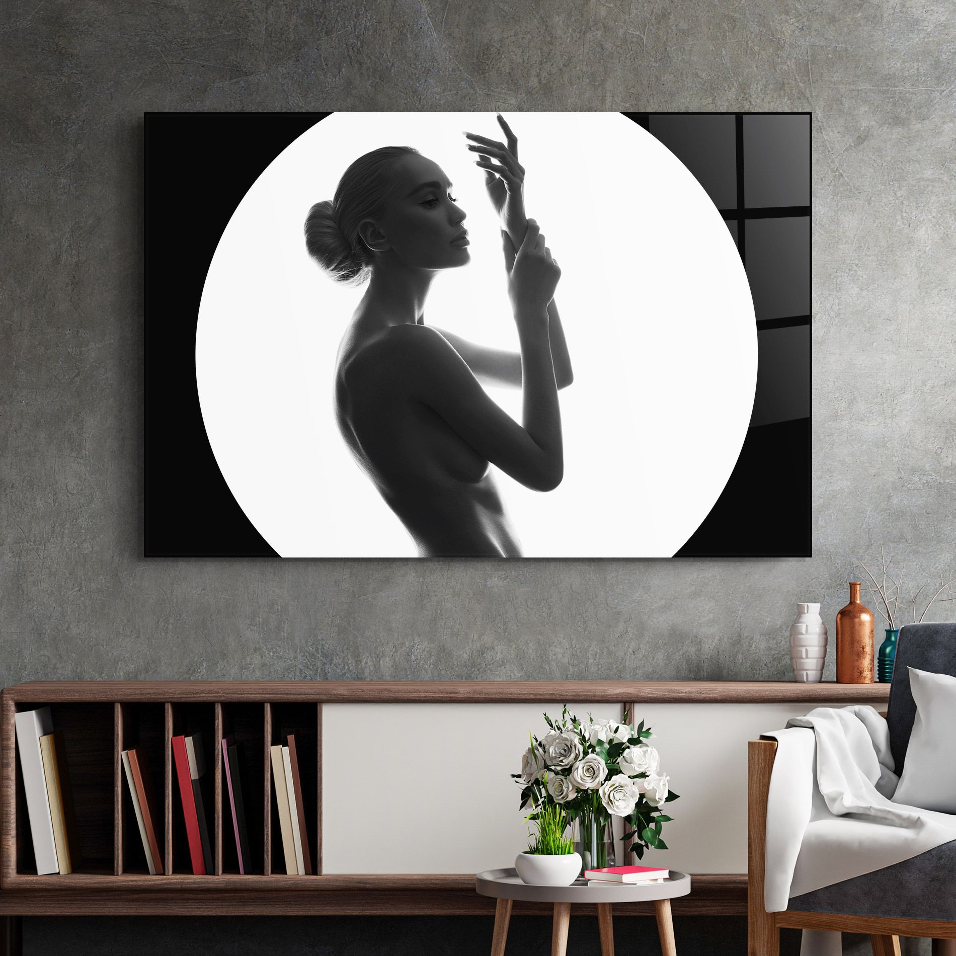 Circle Woman Body mockup 2