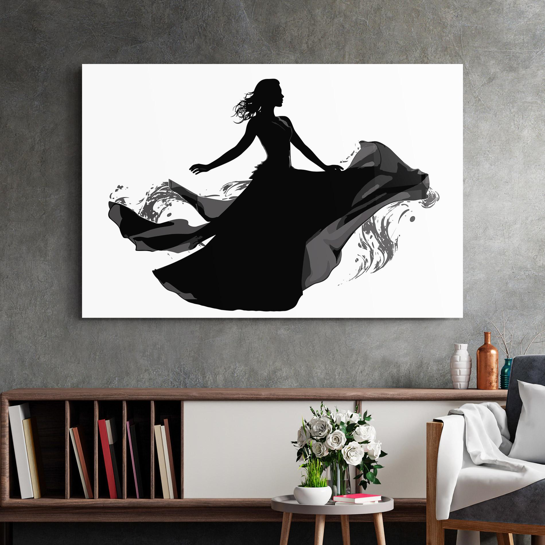 Tablou Sticla Dress Jump mockup 2