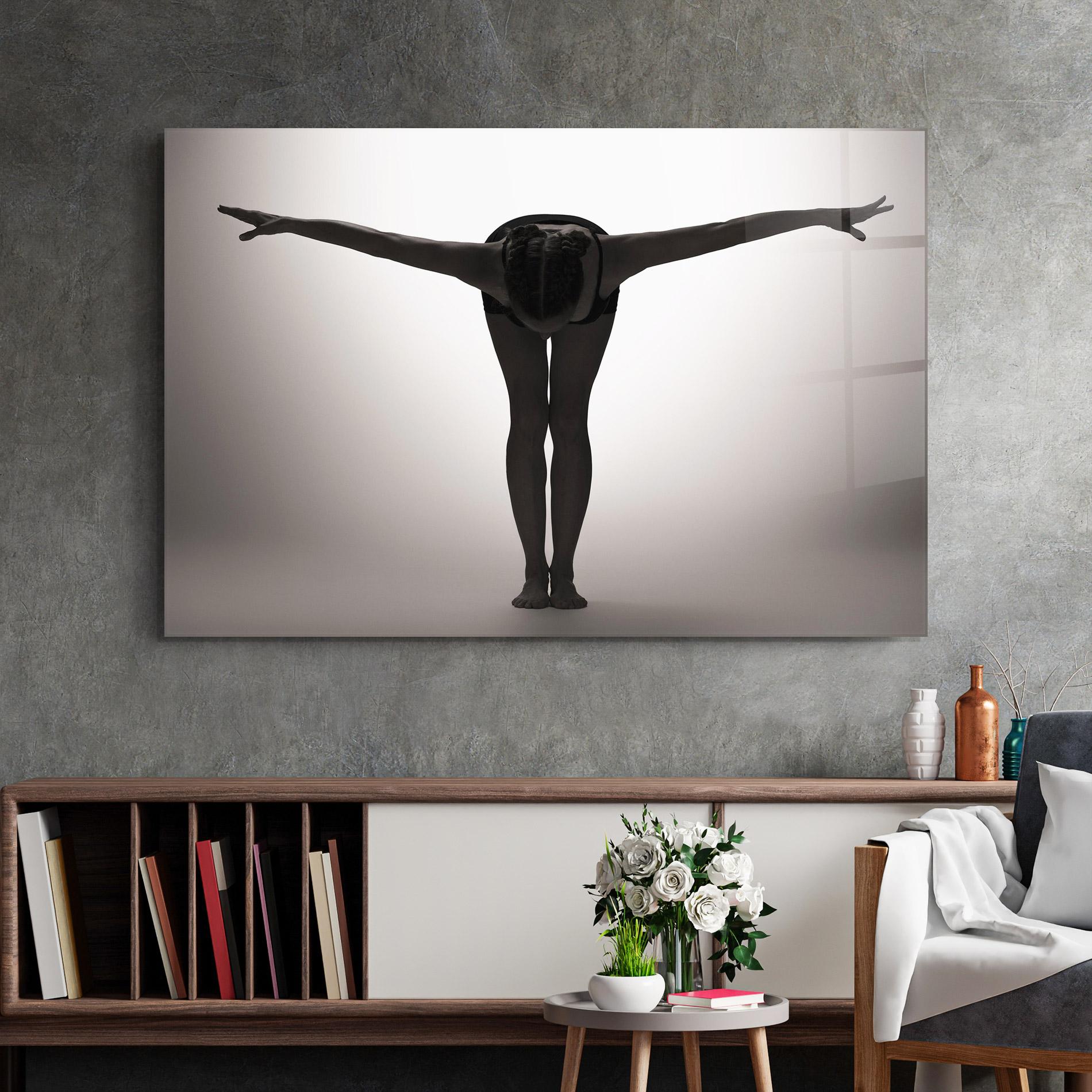 Tablou Sticla Hands Apart mockup 2