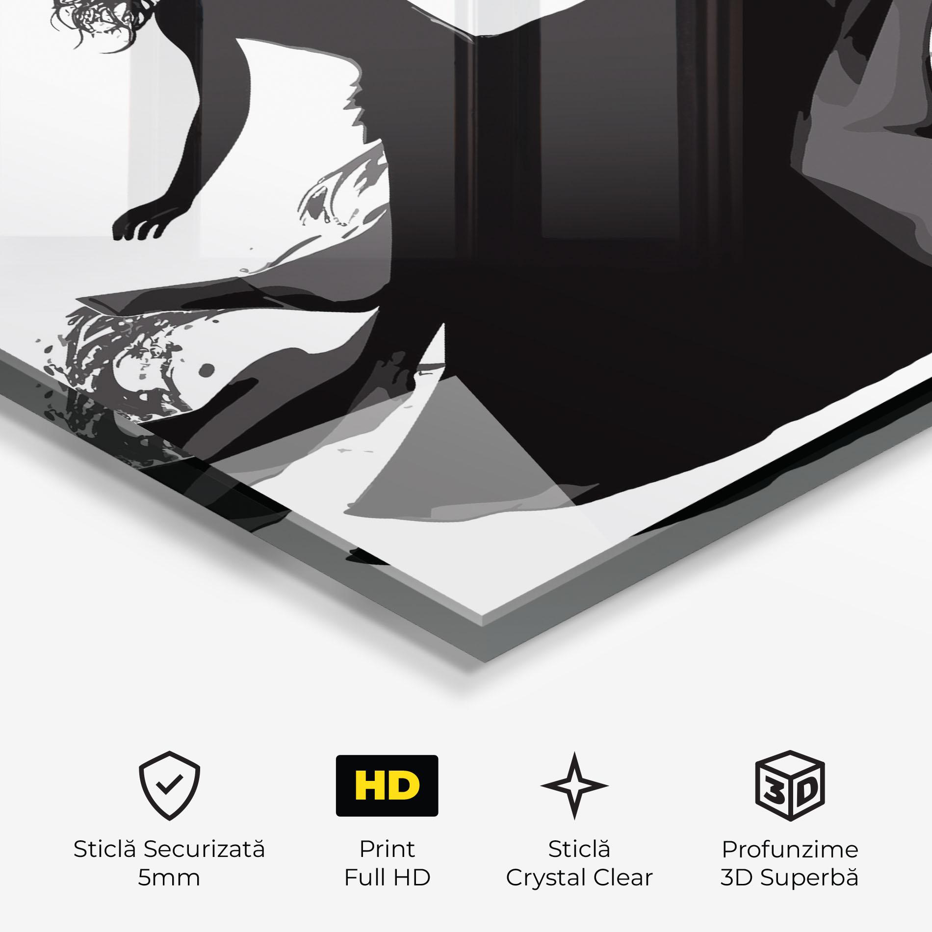 Tablou Sticla Dress Jump mockup 3