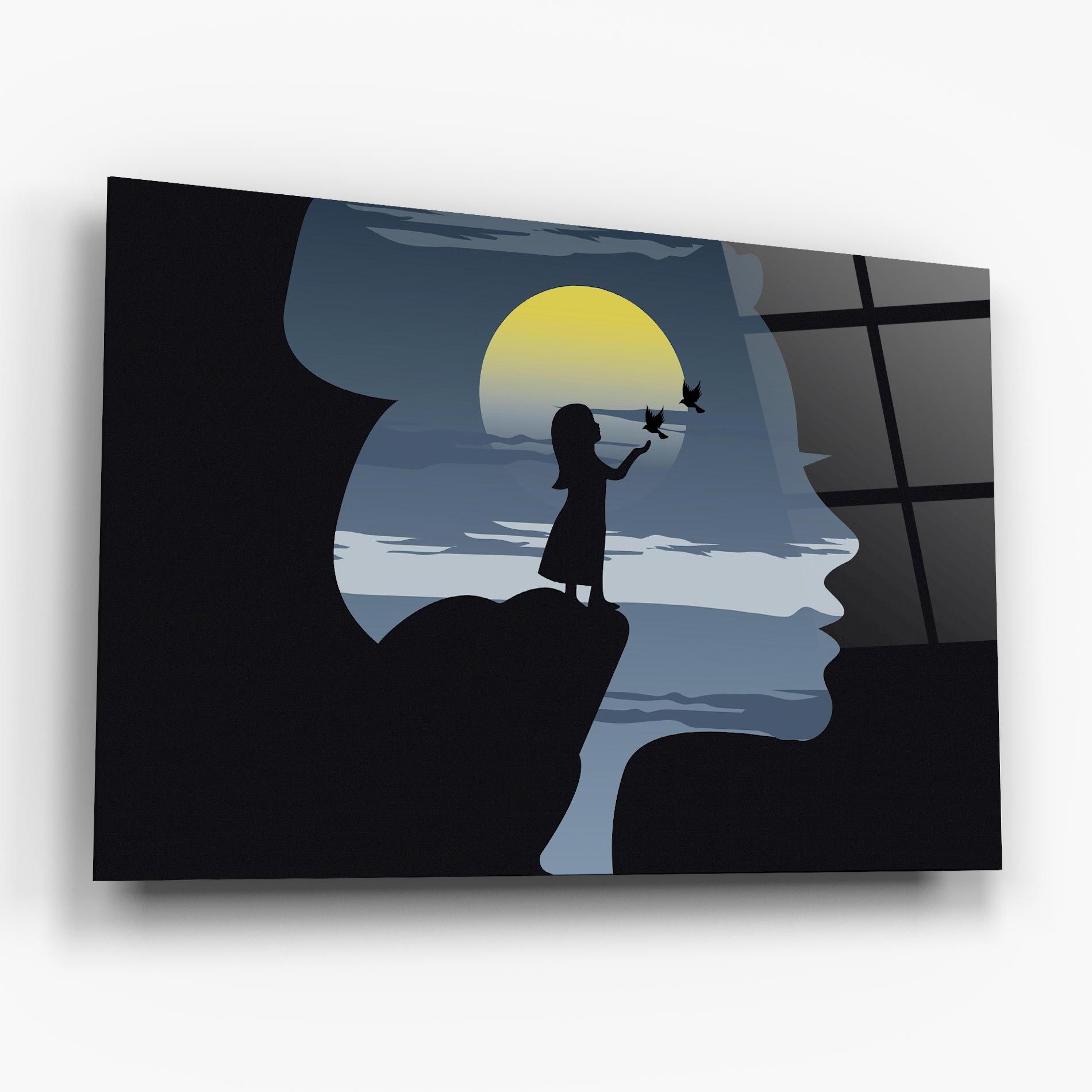 Little Girl Birds mockup 6