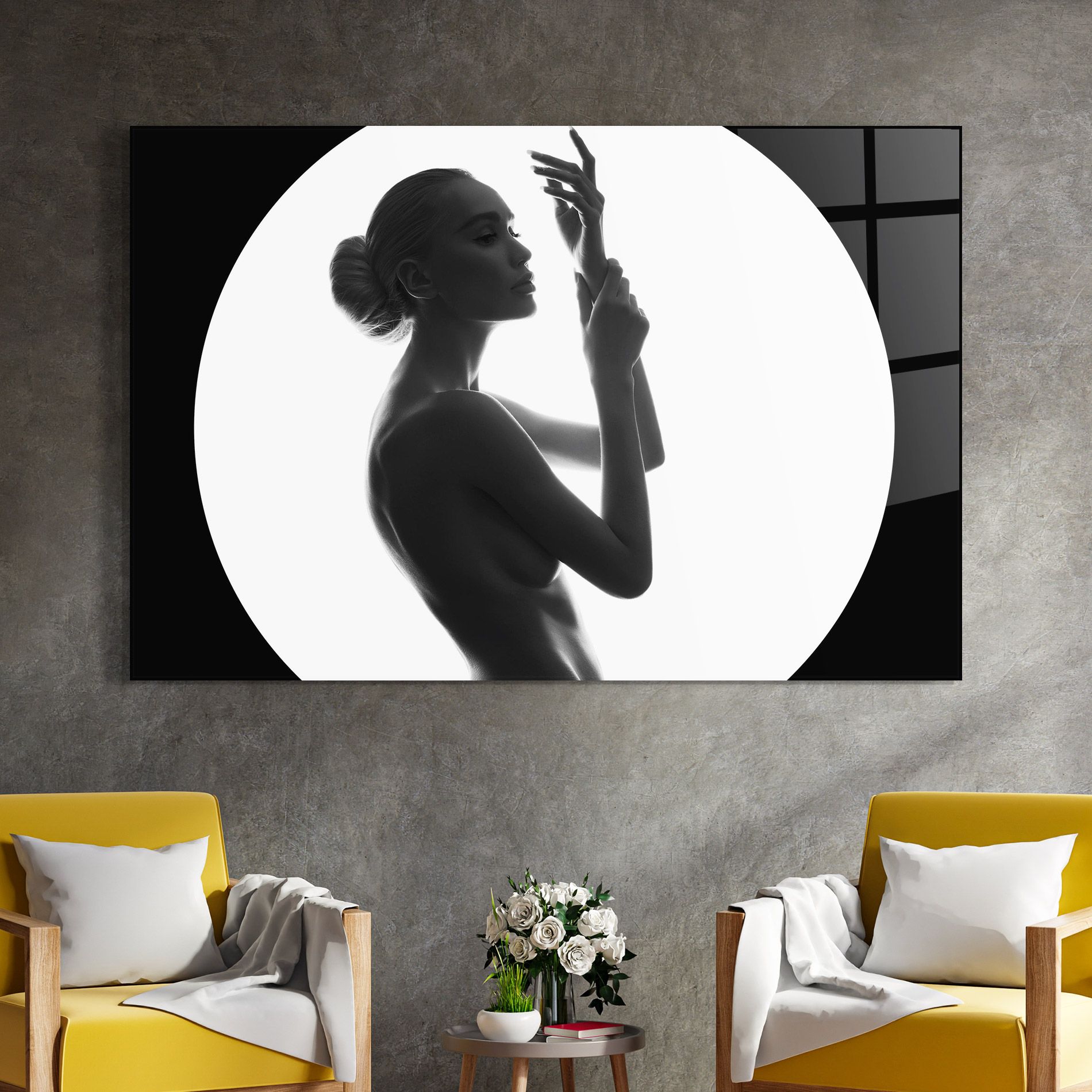 Circle Woman Body mockup 4