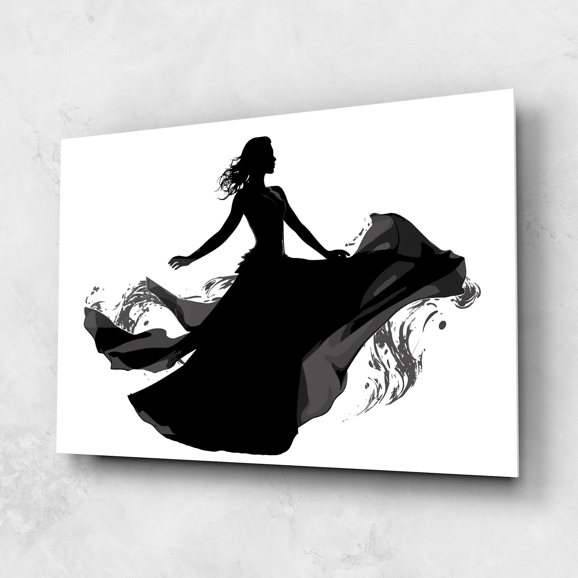 Tablou Sticla Dress Jump mockup 1