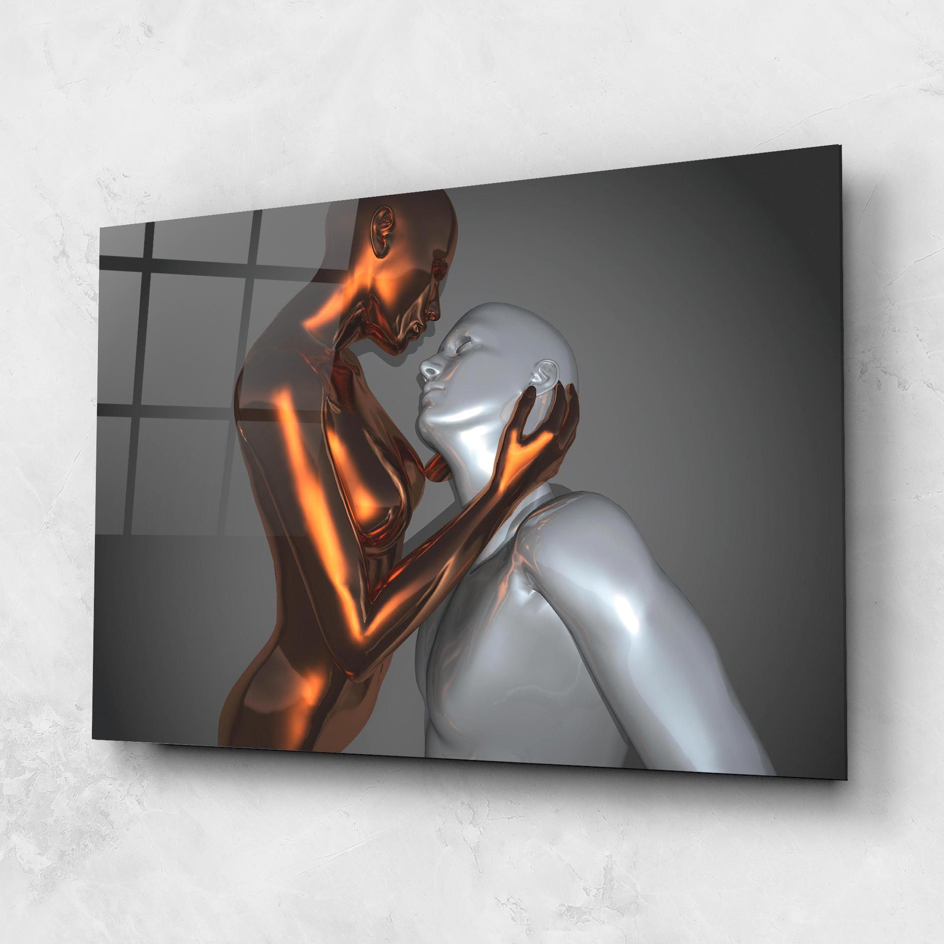 Gold Silver Couple mockup 1