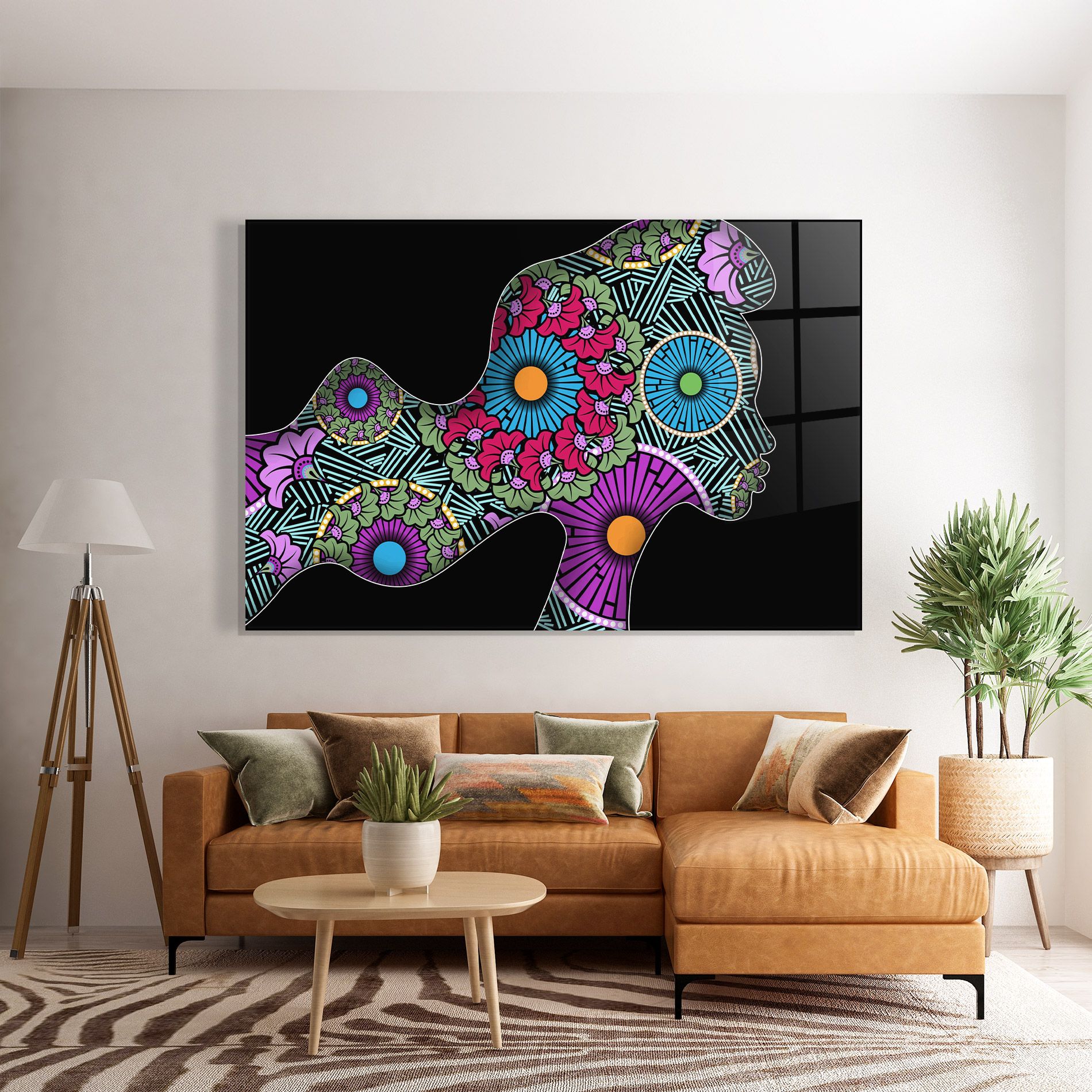 Colorful Shilouette mockup 7